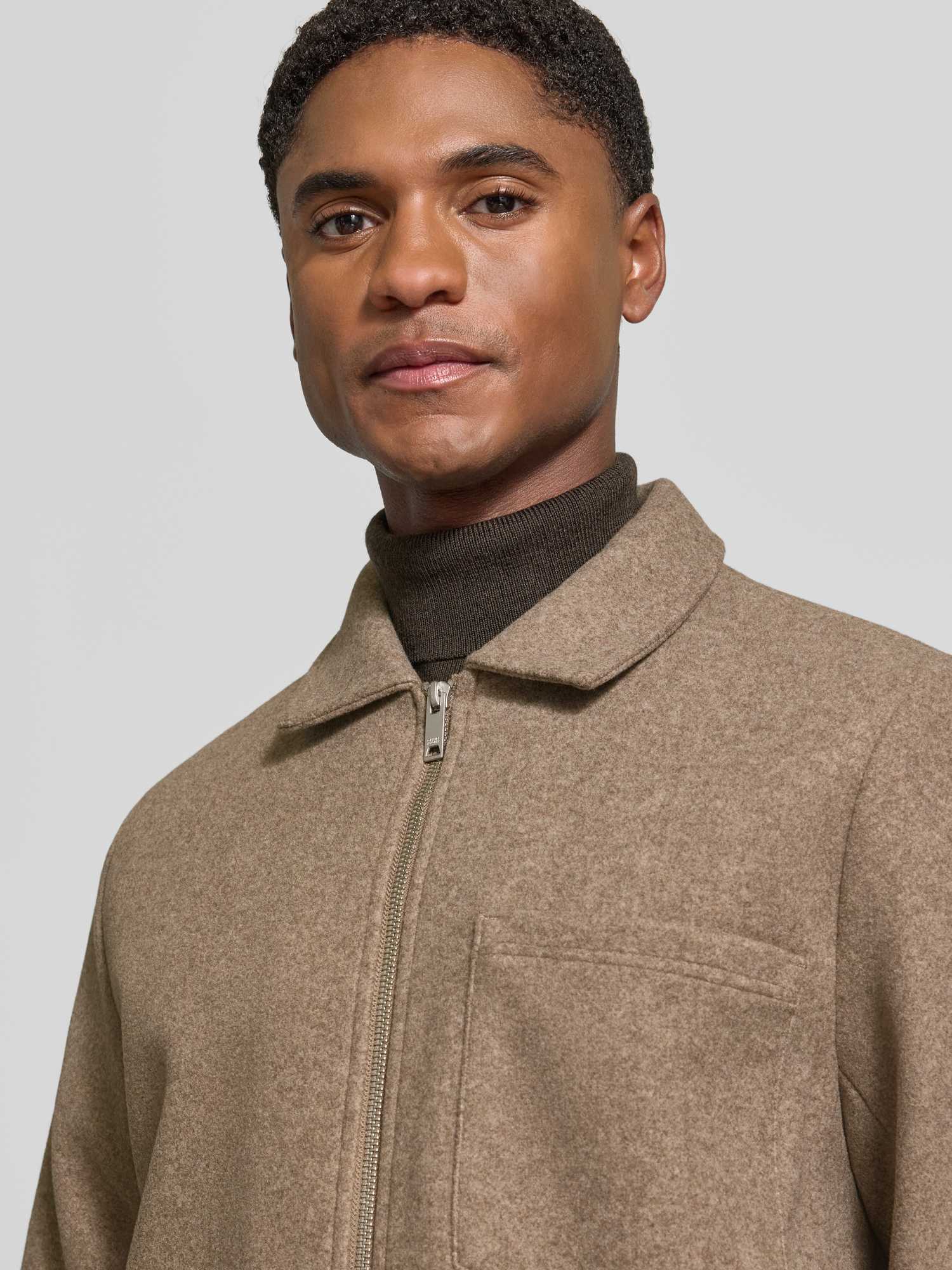Casual Friday Herren Marron Jacke Cfrolfsted - Bild 3