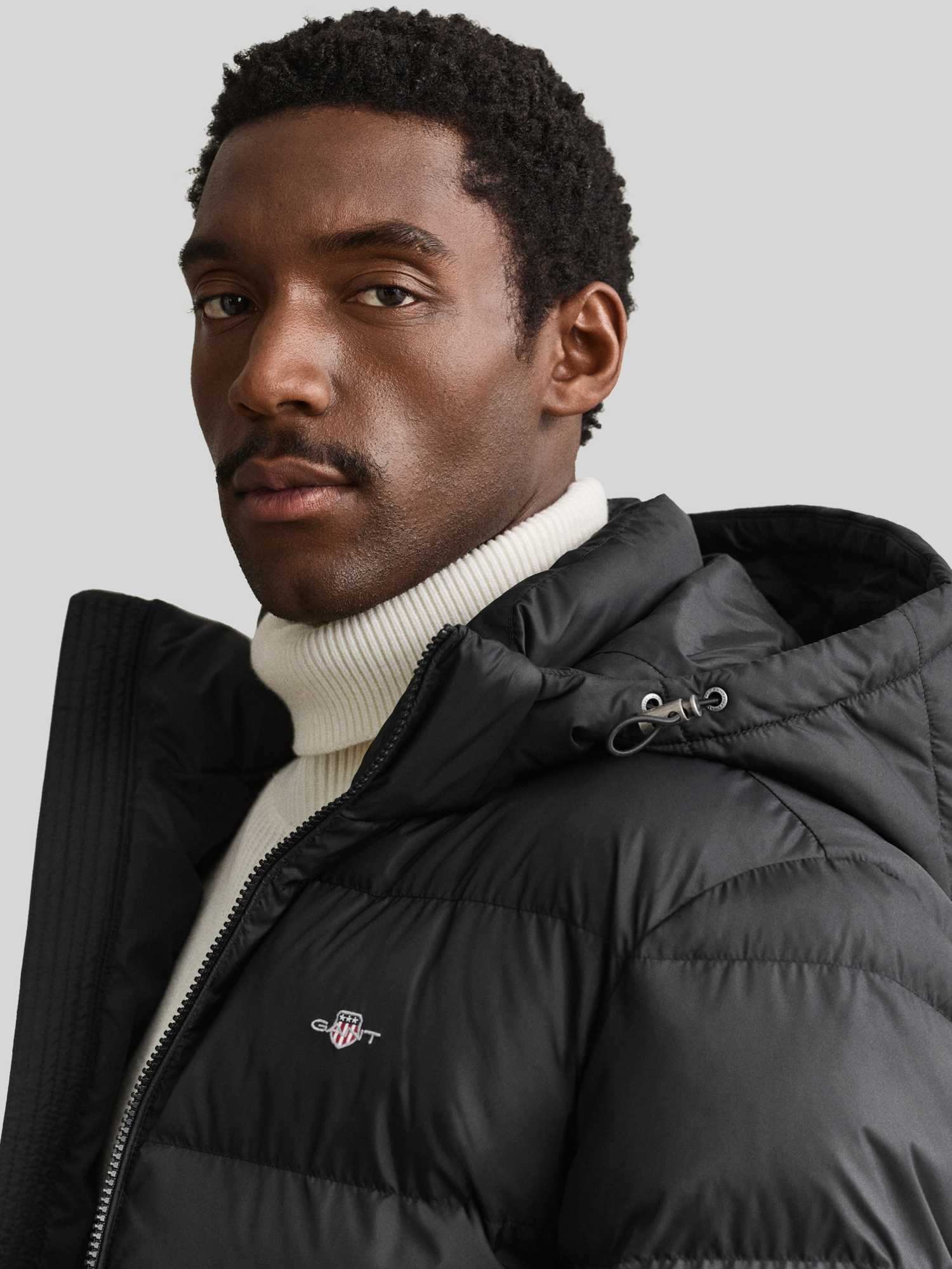 Gant Herren Schwarz Active Cloud Jacke In - Bild 3