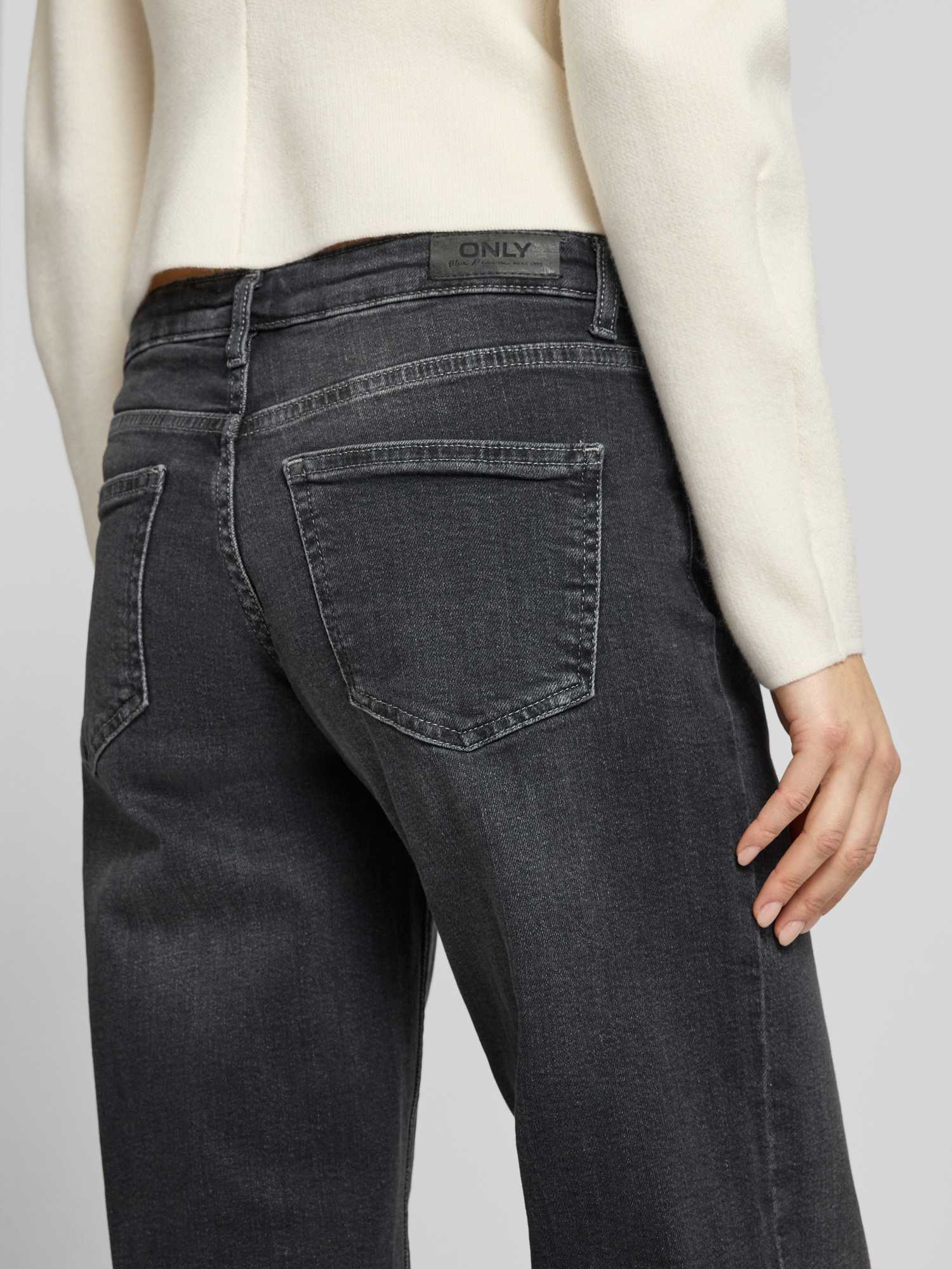 Only, Damen, Jeans, Onljudy-O Lw Wide Leg Dnm Tai850 Noos, Schwarz, (S) - Bild 6