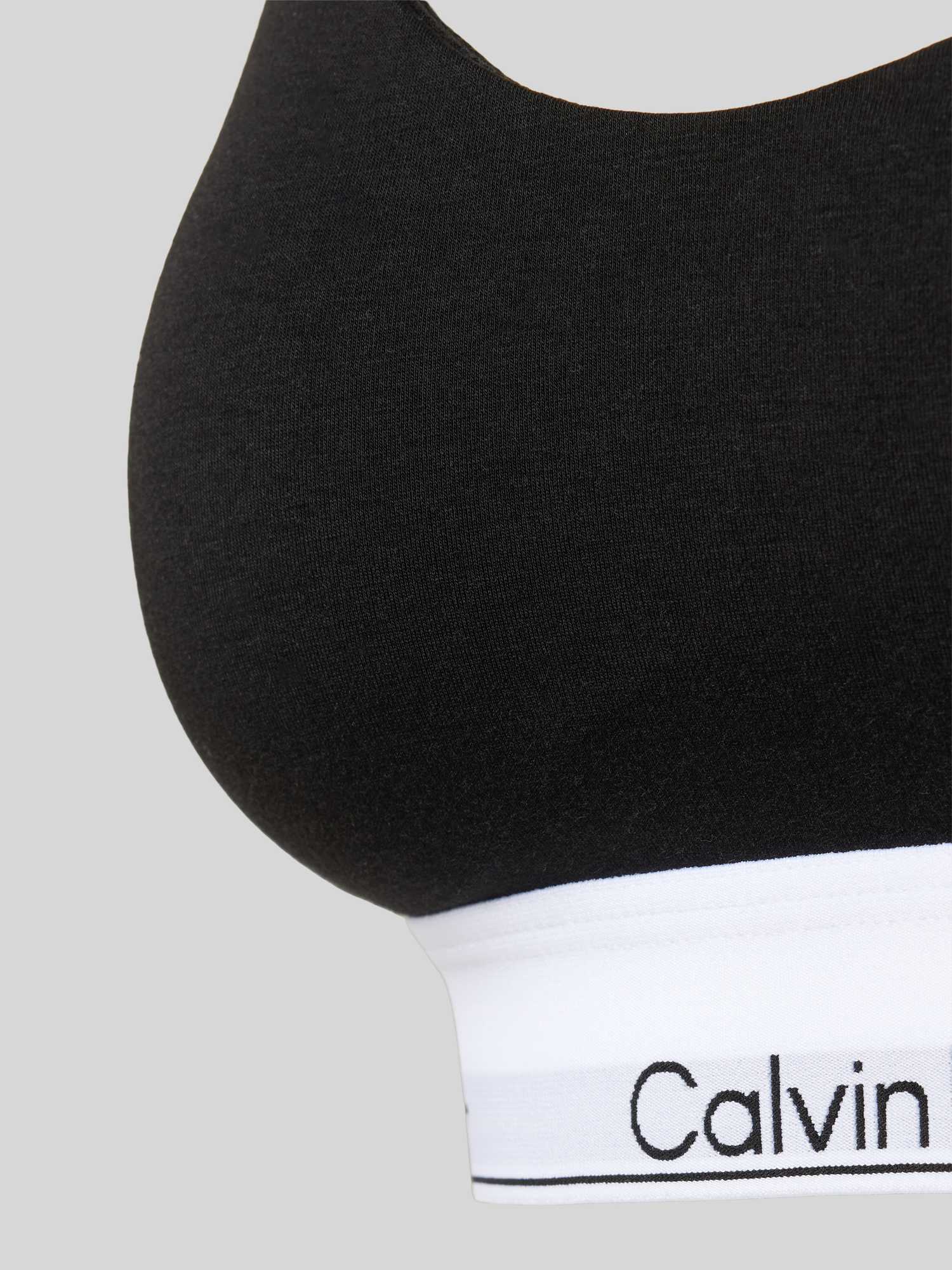 Calvin Klein Underwear Damen Calvin Klein Bralette Schwarz Gr. Extra Groß - Bild 3