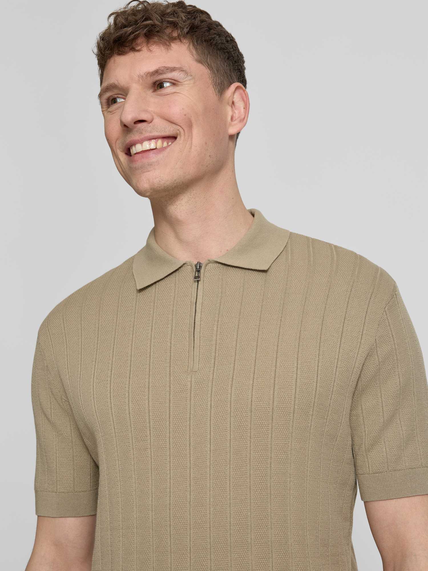 Armani Exchange - Poloshirt für Herren - L - Sand - Bild 2