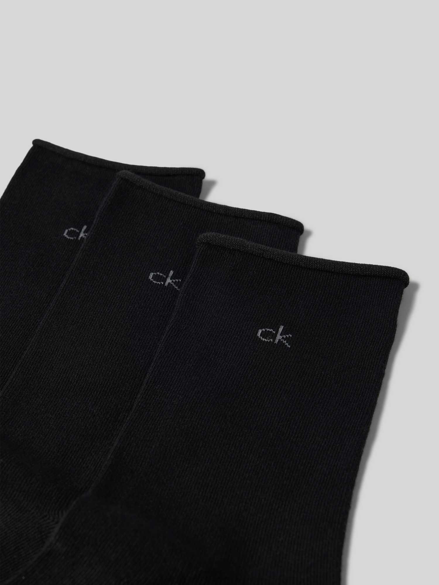 Ck Calvin Klein Damen Calvin Klein Socken Schwarz Gr. Übergröße 35-38 - Bild 2