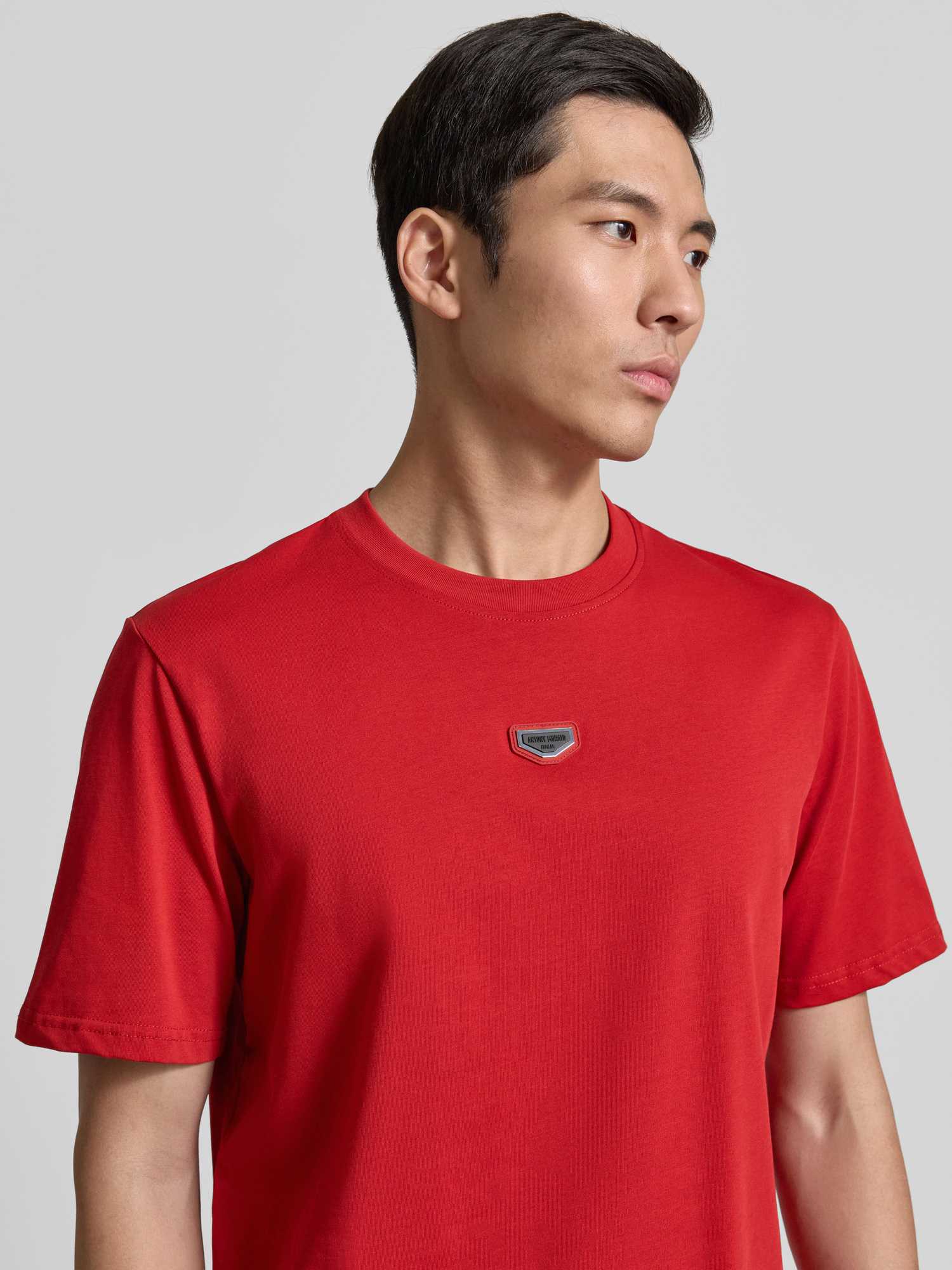 Antony Morato Herren T-Shirt Baumwolle Rot Gr. M - Bild 2