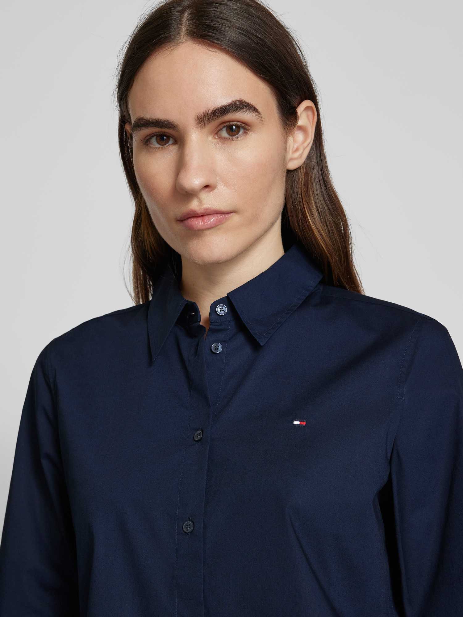 Tommy Hilfiger Damen Hemdblusen Blau Gr. 42 - Bild 4