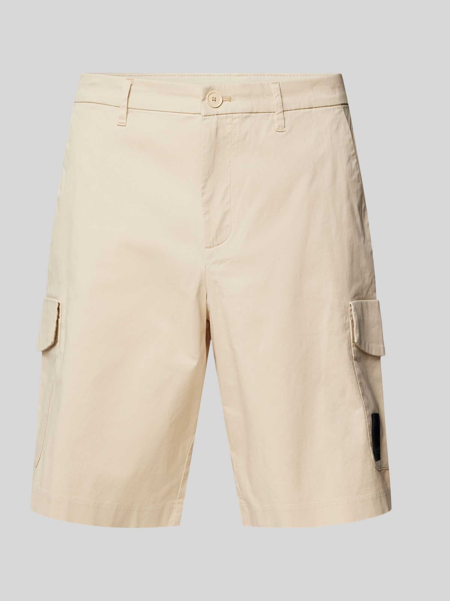Armani Exchange Herren Sand Regular Fit Cargoshorts Mit Gesäßtasche Größe 32