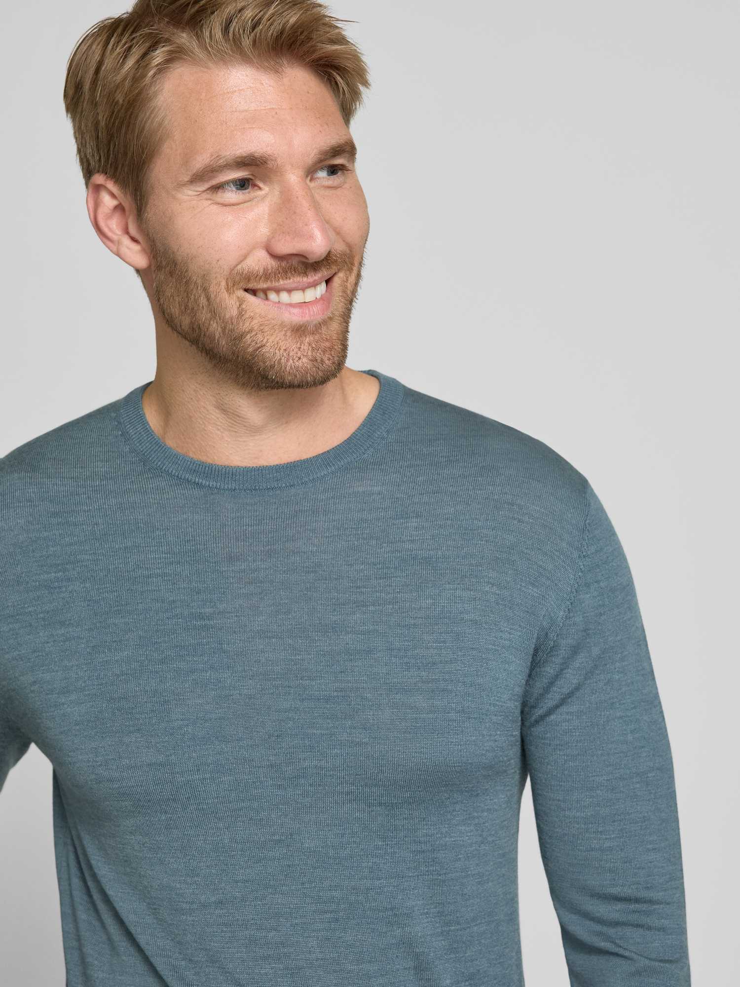Matinique Herren Bleu Pullover, Blau, Gr. L - Bild 2
