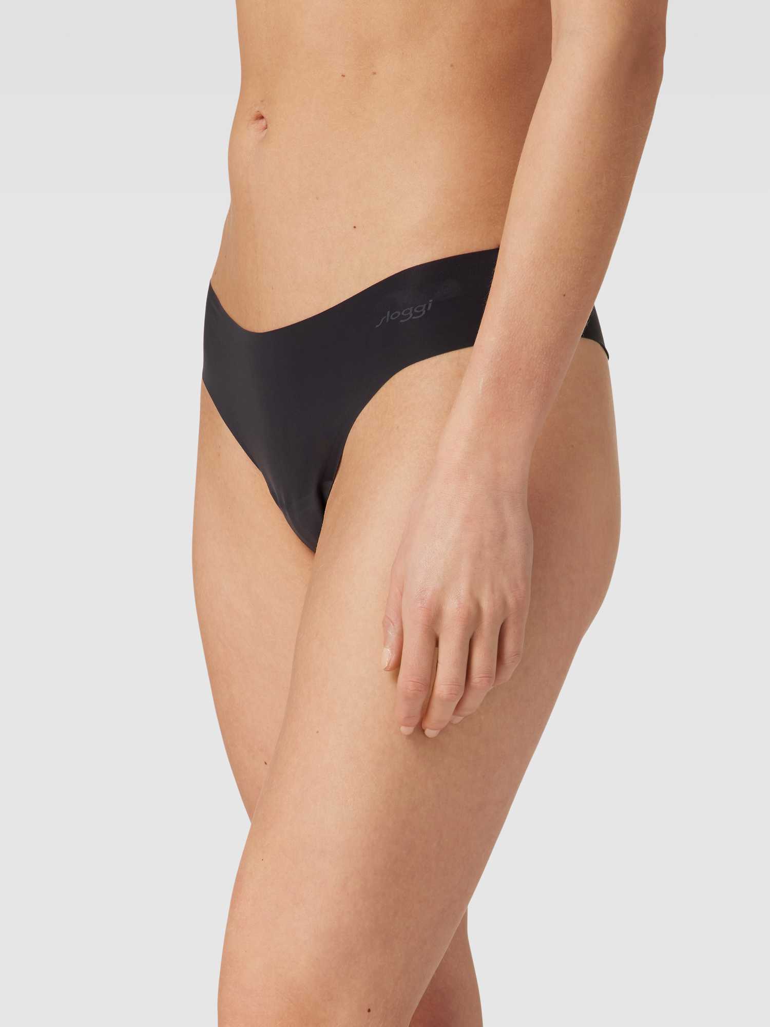 Sloggi Zero Microfibre 2.0 String 2Er-Pack Nahtlos Für Damen Schwarz M - Bild 4