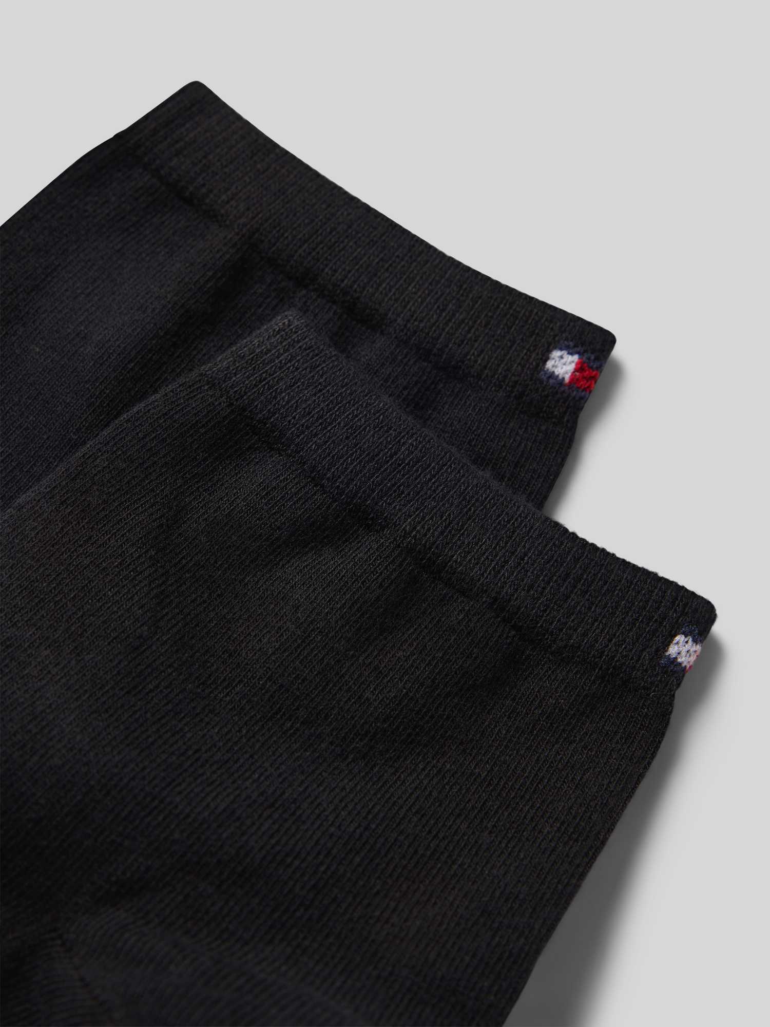 Tommy Hilfiger Damen Schwarz Kurzsocken "Th Women Casual Short Sock 2P" 2 Paar Mit Flacher Zehennaht von Baur - Bild 7