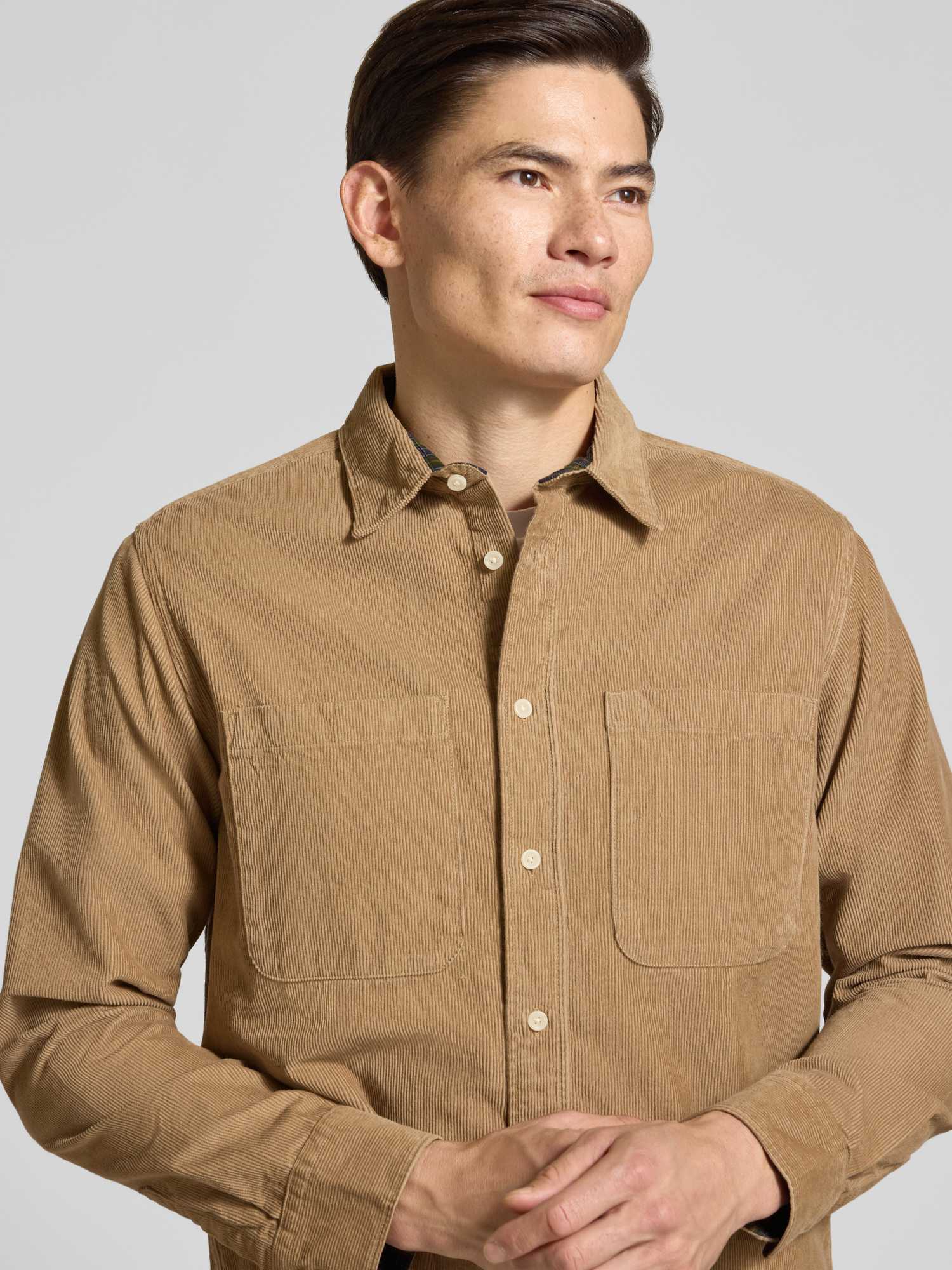 Barbour - Cordhemd Authentic Fit - Shirts - Herren - Braun - 2XL - Bild 3