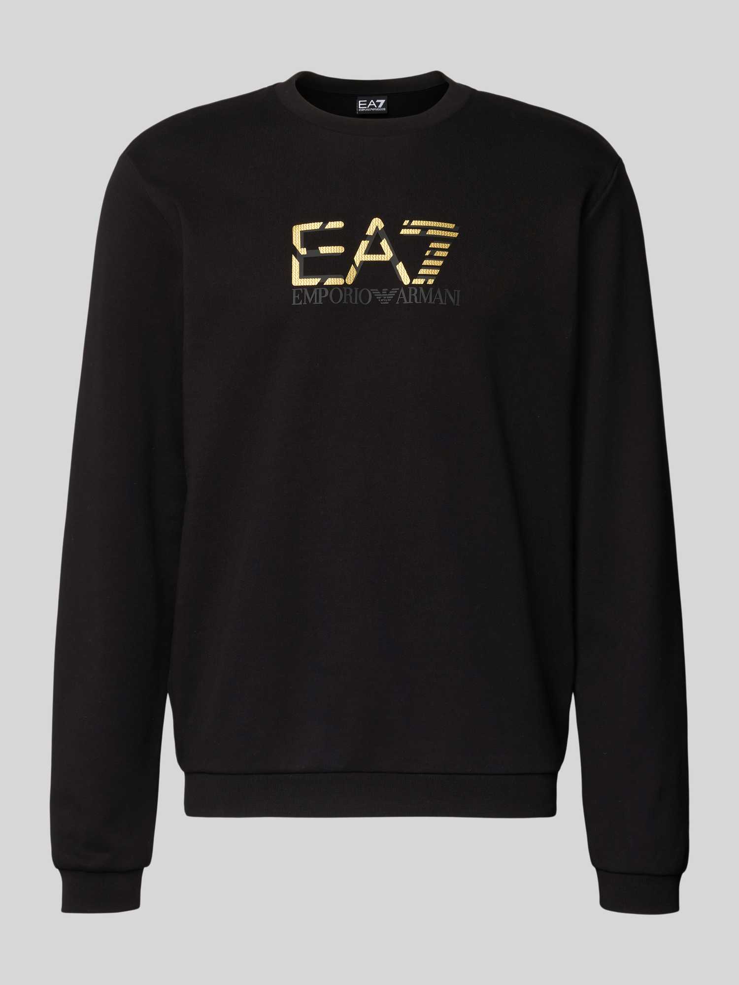 sweatshirt met Logo en Ronde hals