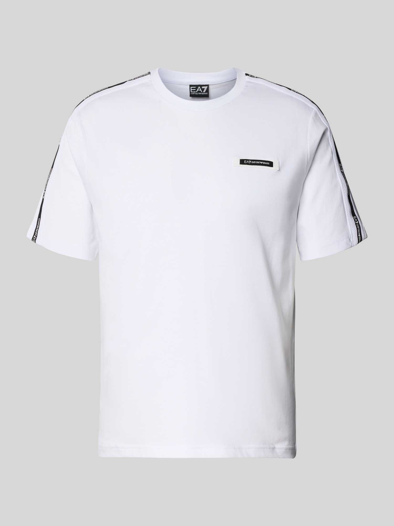 Regular Fit T-shirt met logo-patch