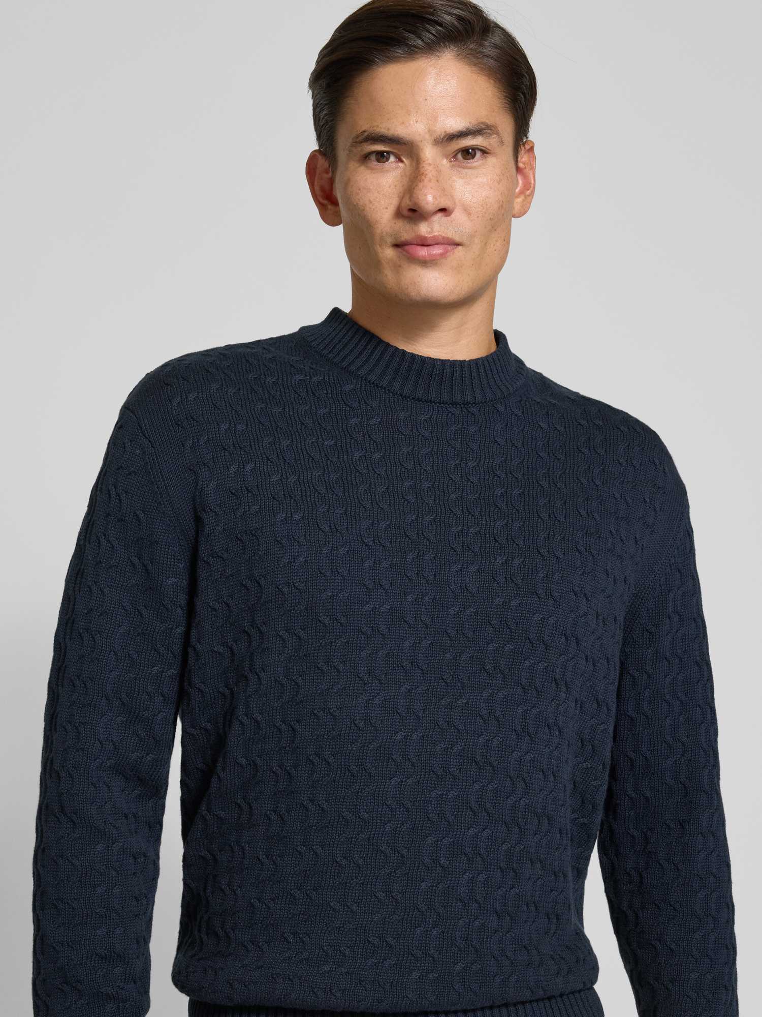 Selected Homme - Pullover - Dunkelblau - L - Bild 4