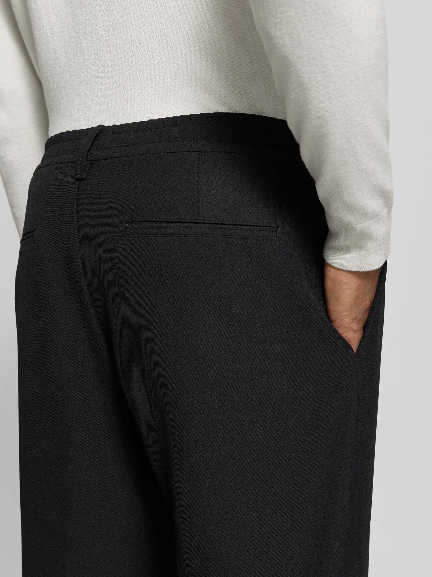 Strellson Schwarz Relaxed-Fit Hose Lui 2-W 33/32 - Bild 2