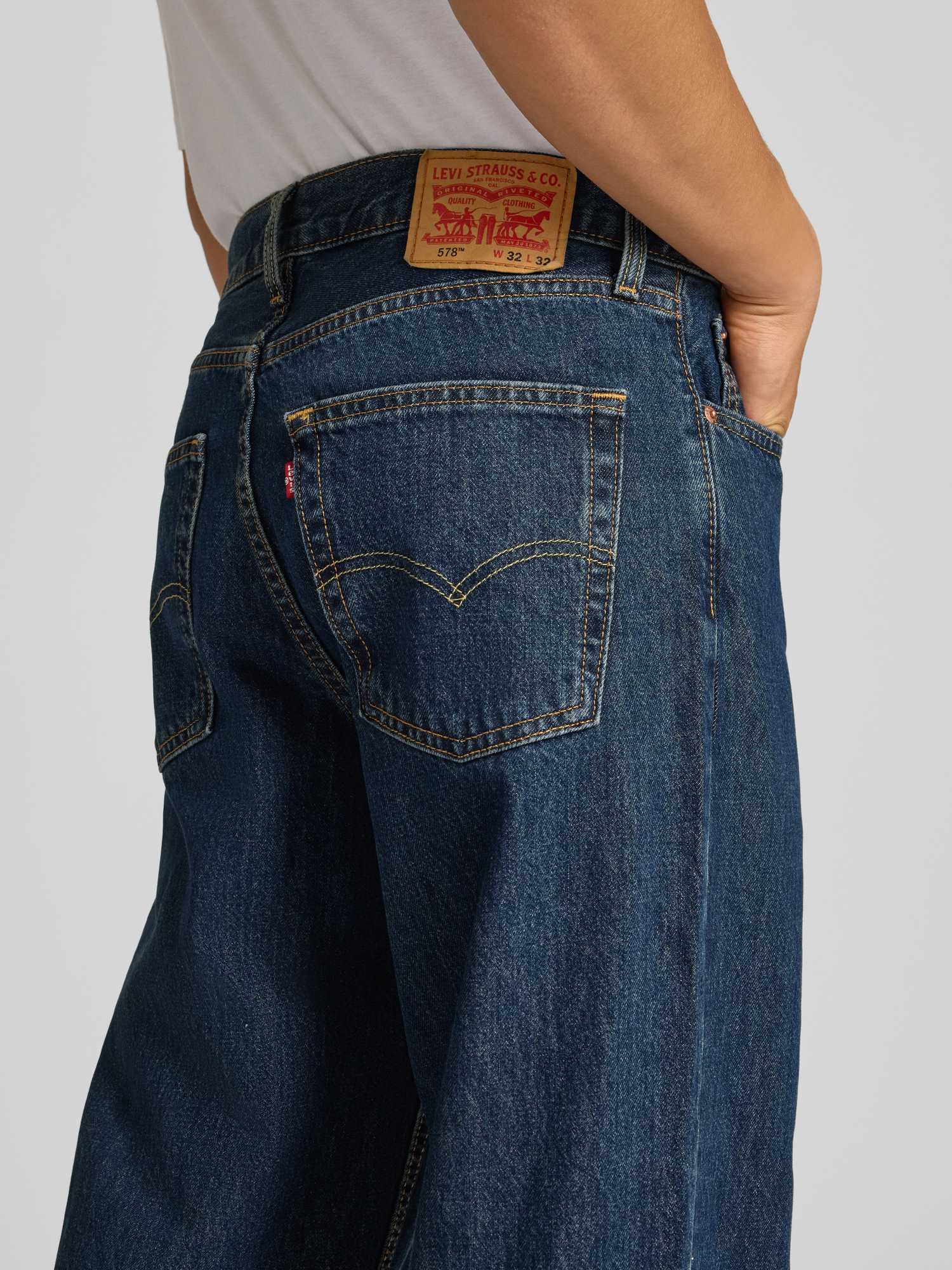 Levi's - 578™ Baggy - Jeans - Herren - Blau - W33 L32 - Bild 3