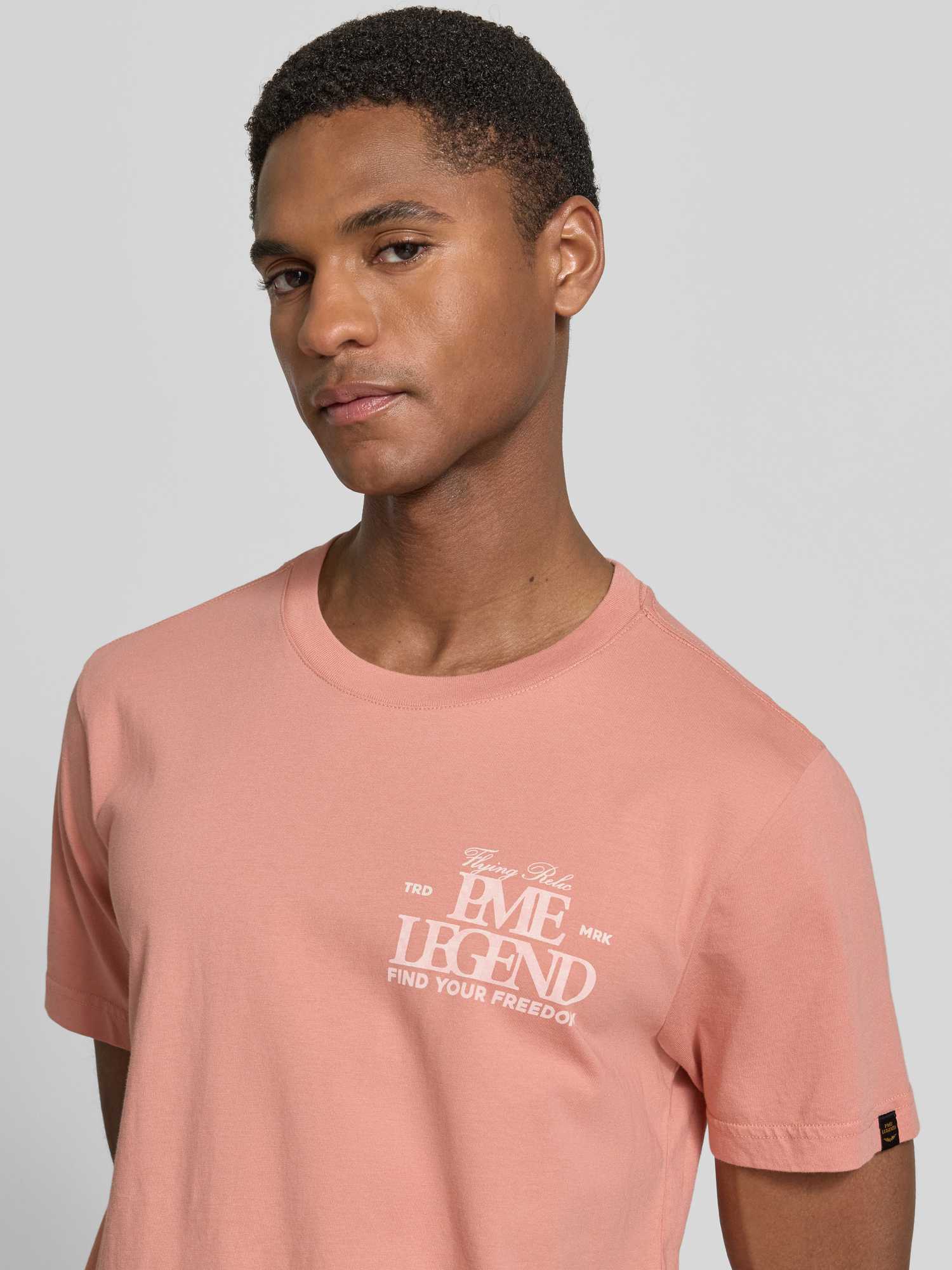 PME Legend Artwork T-Shirt Rose Dawn - Größe M - Bild 5