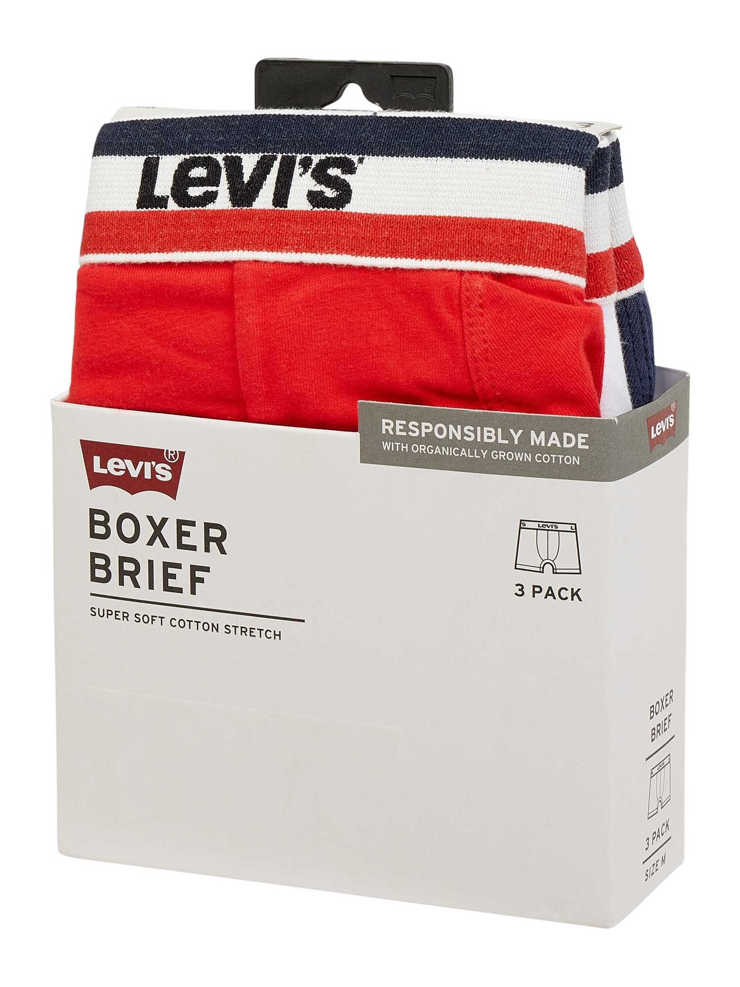 Levi's® Herren Levi's Pants-Trunks Rot Gr. Klein - Bild 4