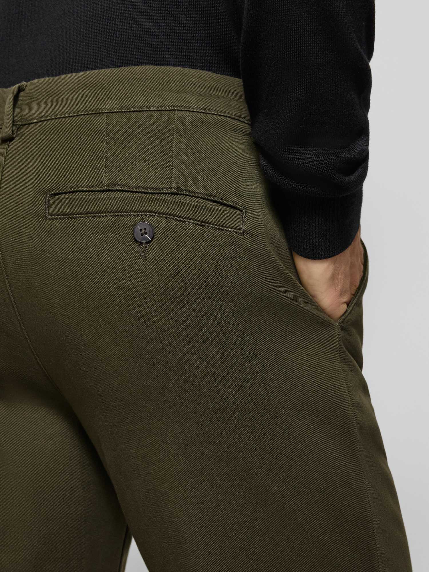 Selected Herren Oliv Chinos, Grün, Gr. 31/32 - Bild 2