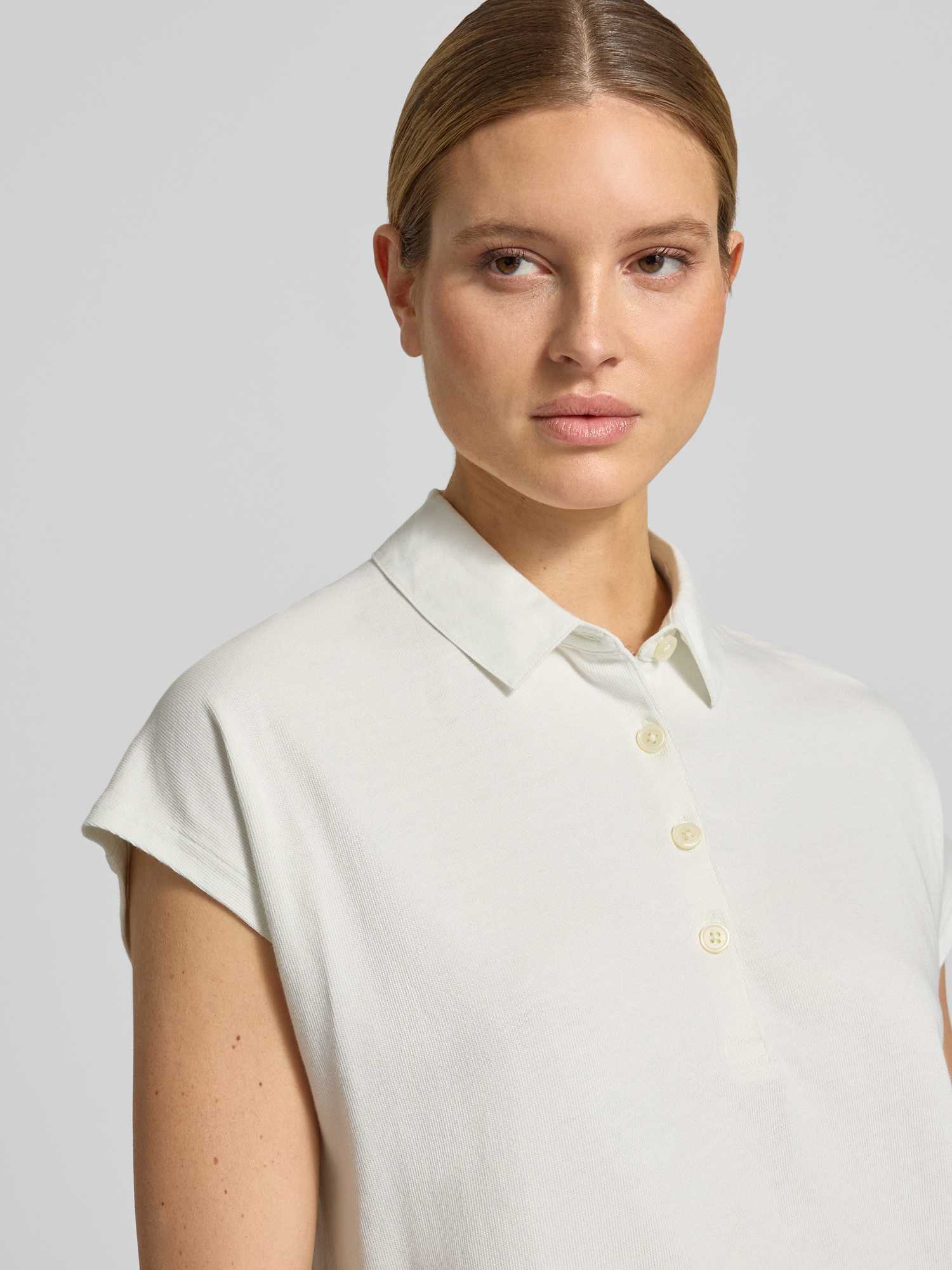Marc O'Polo Ärmelloses Poloshirt Loose - Bild 3