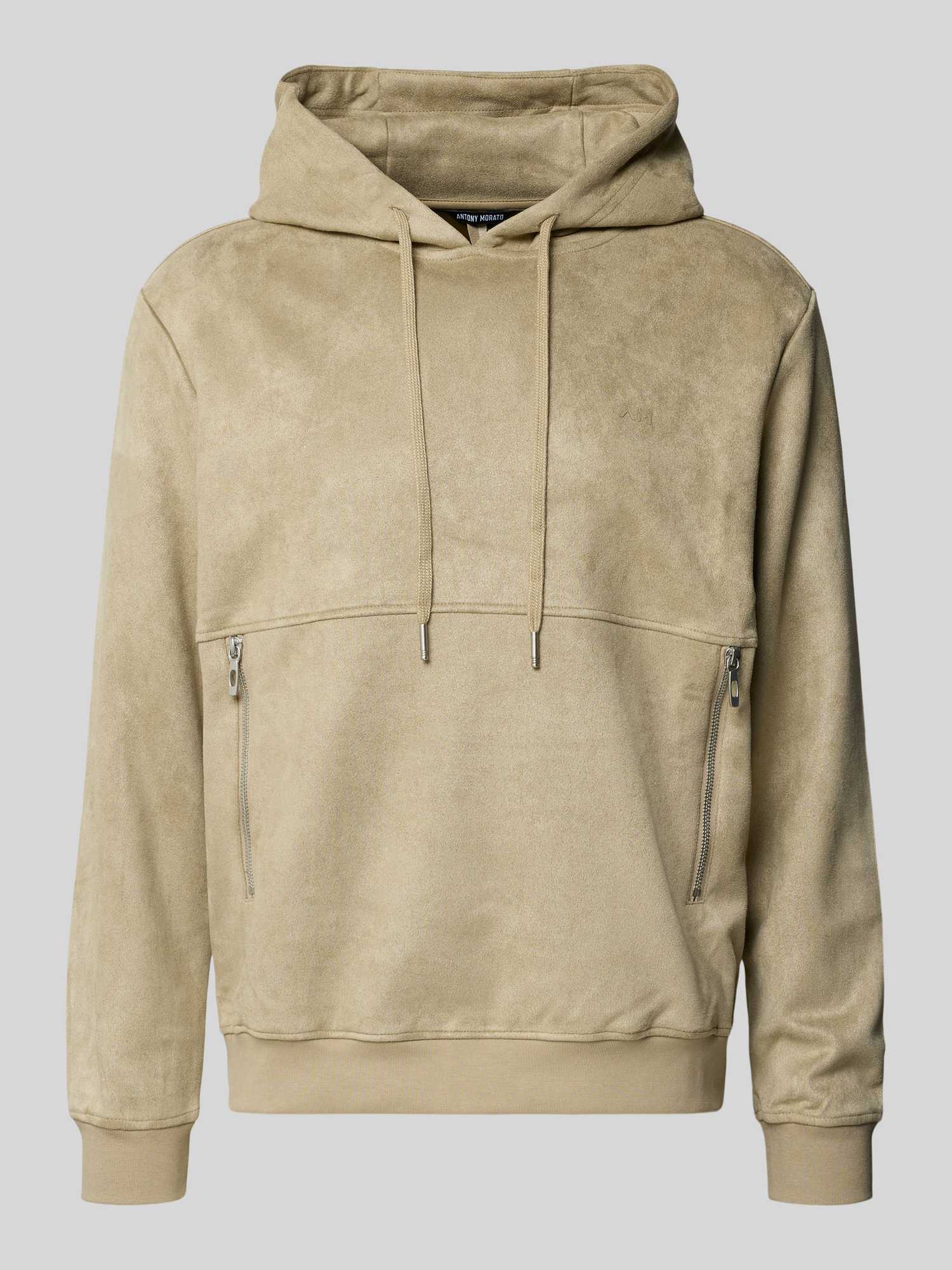 Antony Morato Heren Hoodies In Wit/Beige Maat Extra Large 