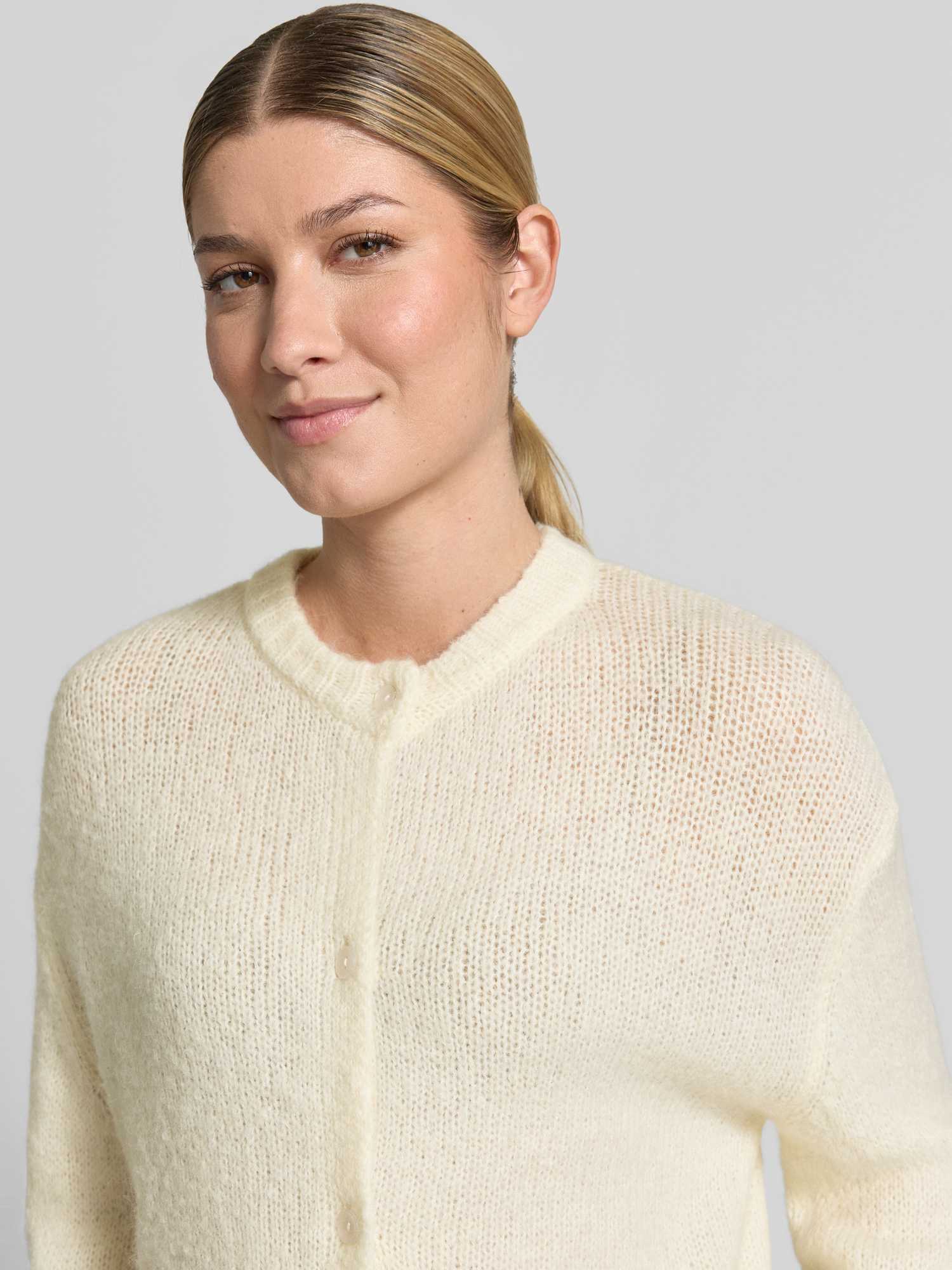 B.young Damen Blanc Strickjacke, Otia - Bild 2