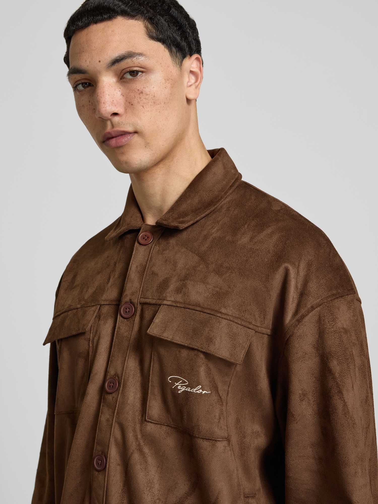 VAN GRAAF Pegador Herren Kitt Freizeithemd Comfort Fit Grau, Mittel - Bild 4