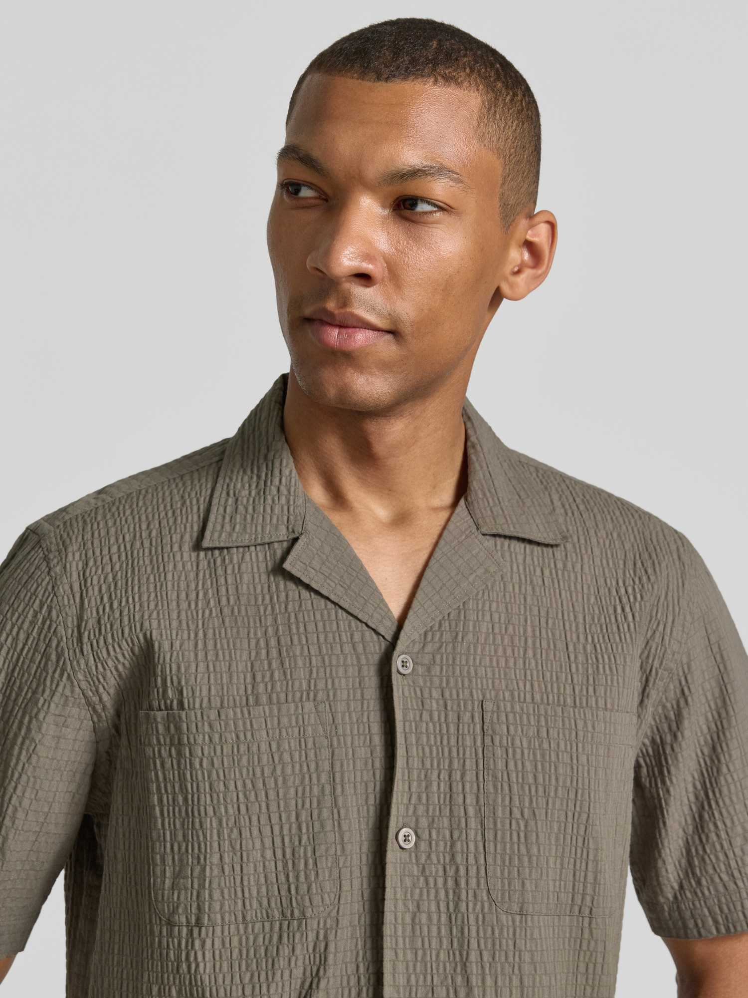 Lindbergh Herren Freizeithemden Khaki Gr. XL - Bild 2
