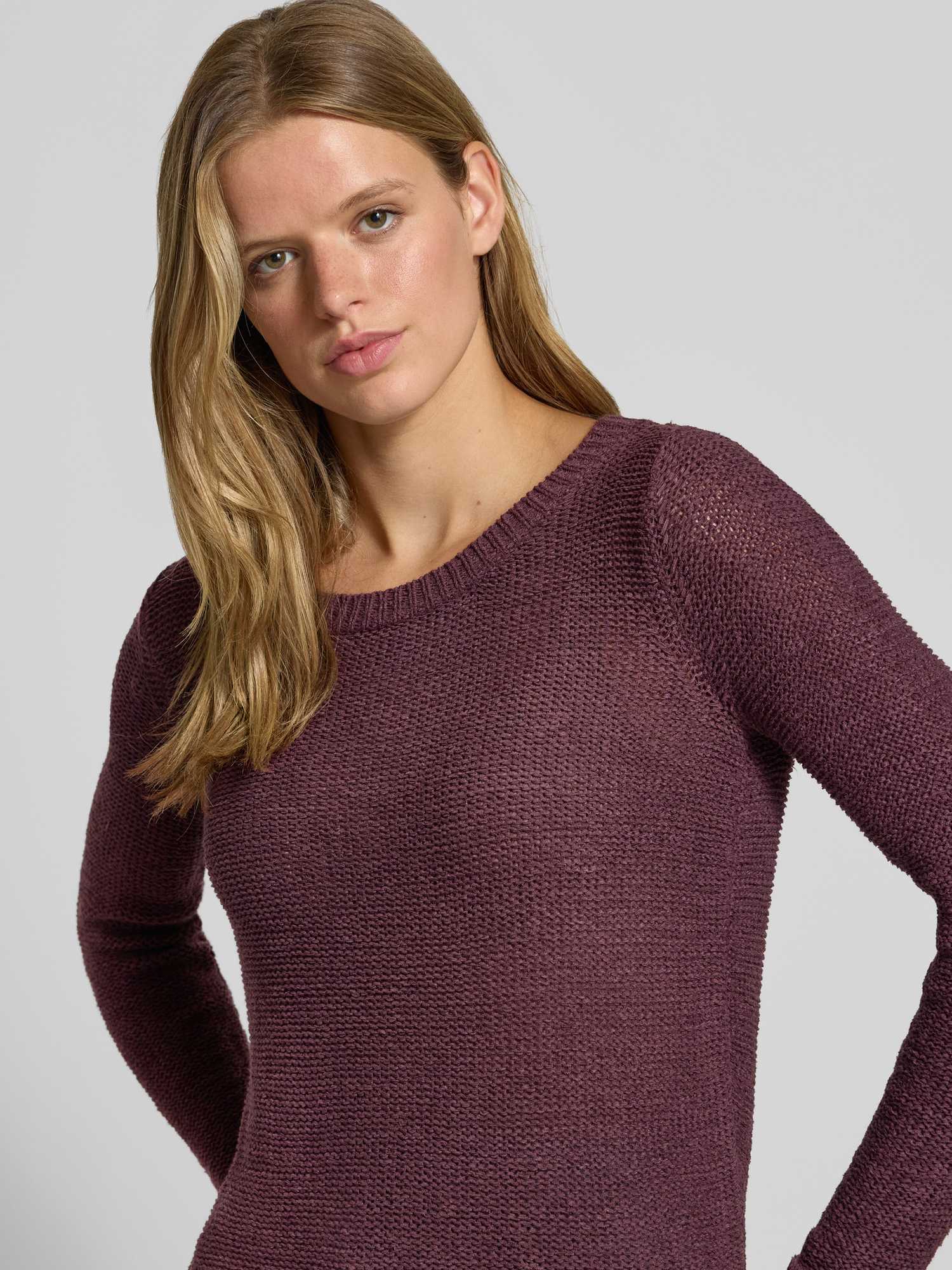 Only Strickpullover Geena Violett Xl - Bild 2
