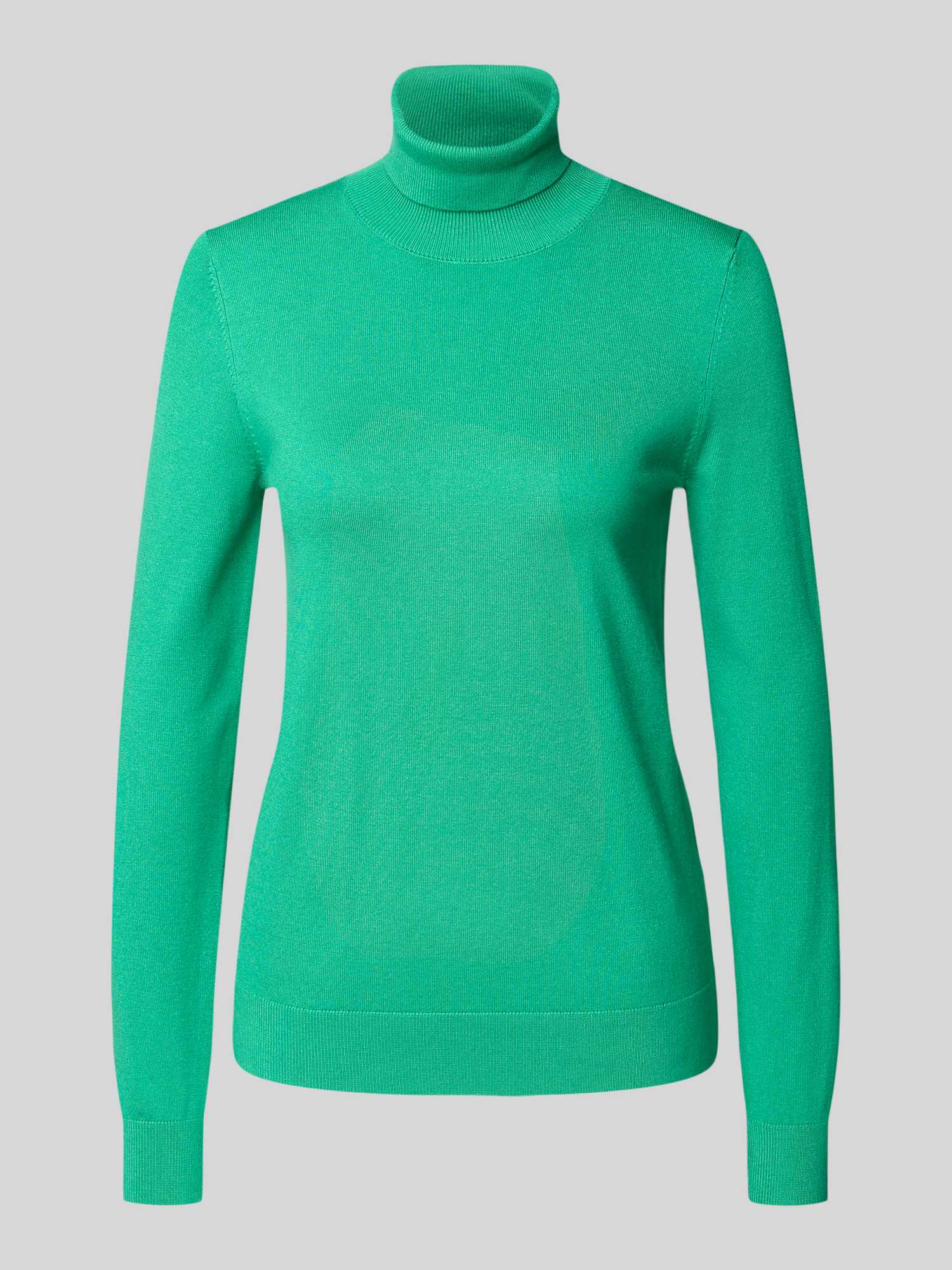Slim fit coltrui van viscosemix in tricotlook