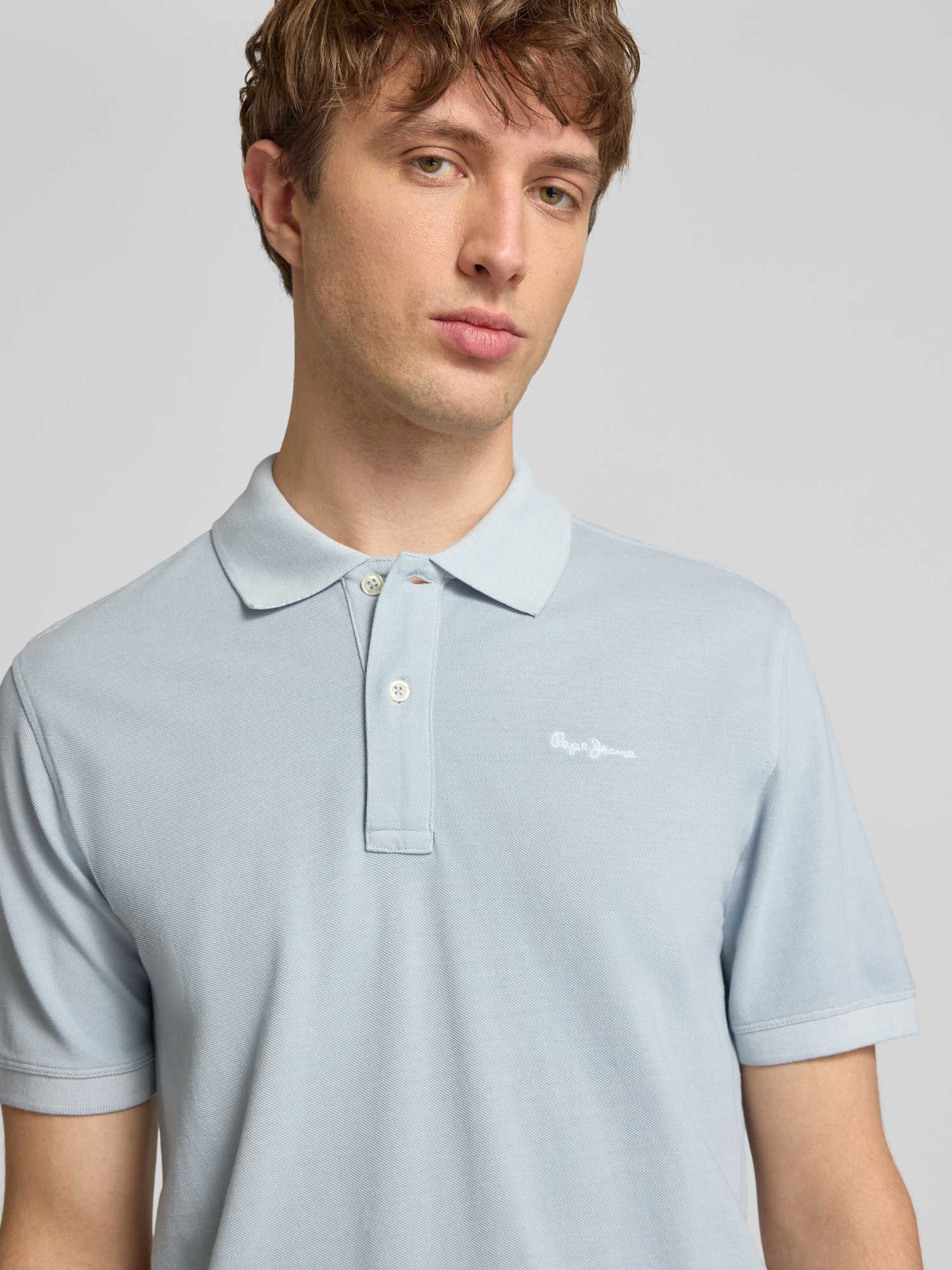 Pepe Jeans - Herren - Poloshirt - M - Hellblau - Bild 2