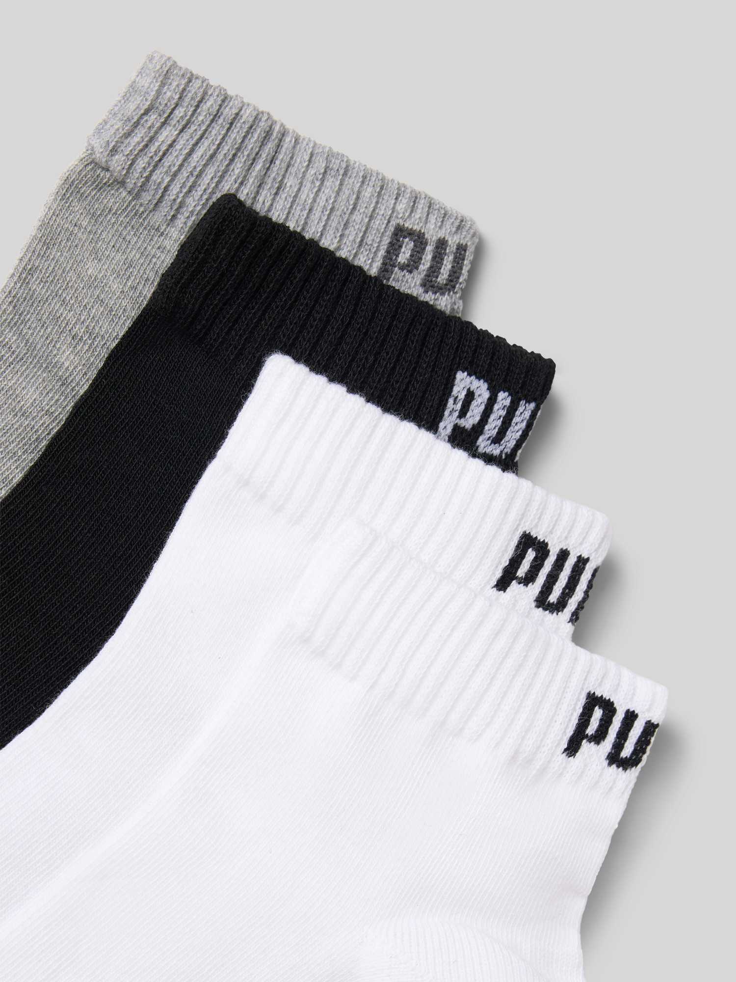 Puma - Herren - Sneakersocken - 43/46 - Hellgrau - Bild 2