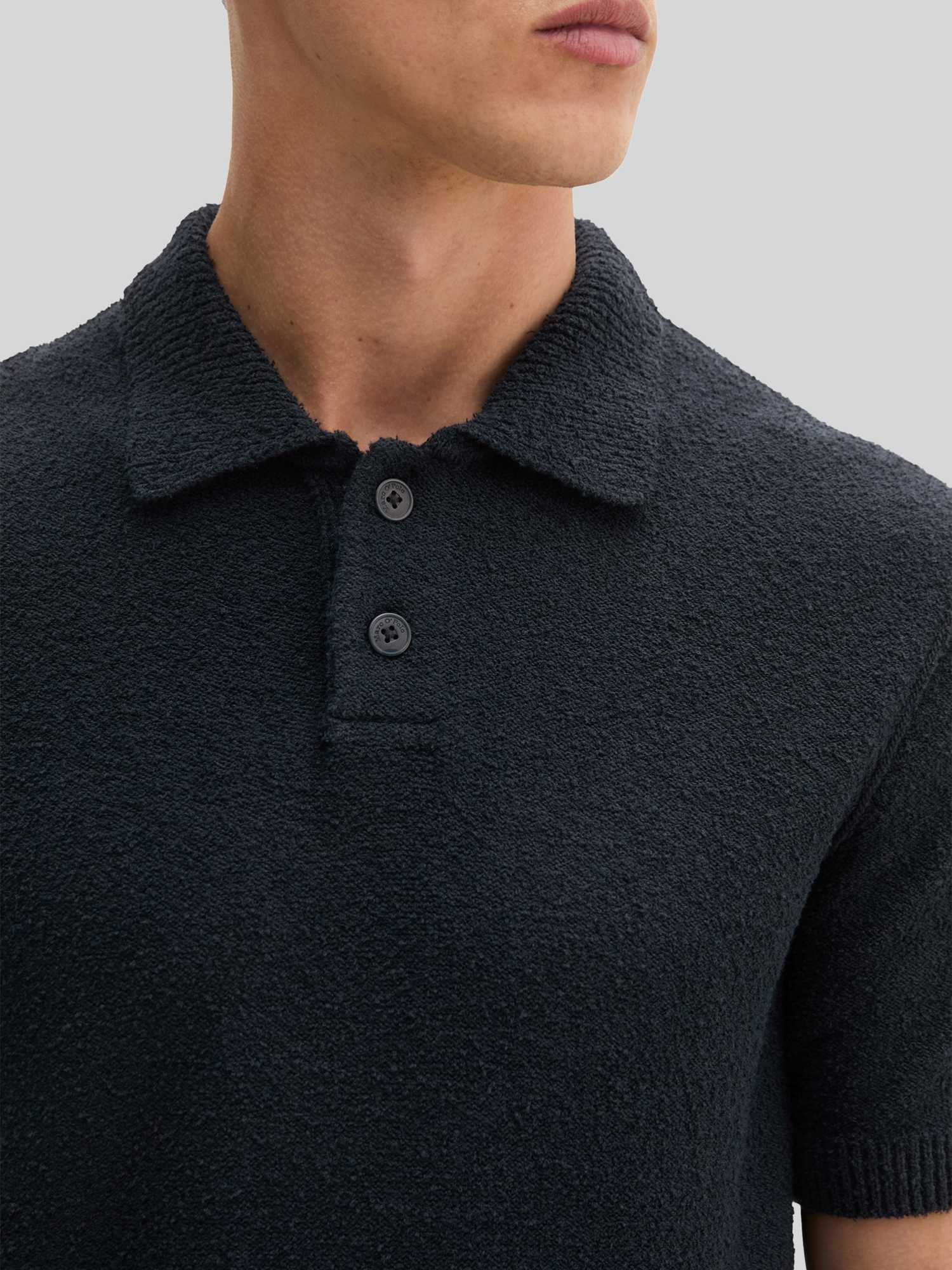 Marc O'Polo - Herren - Poloshirt - L - Marine - Bild 3