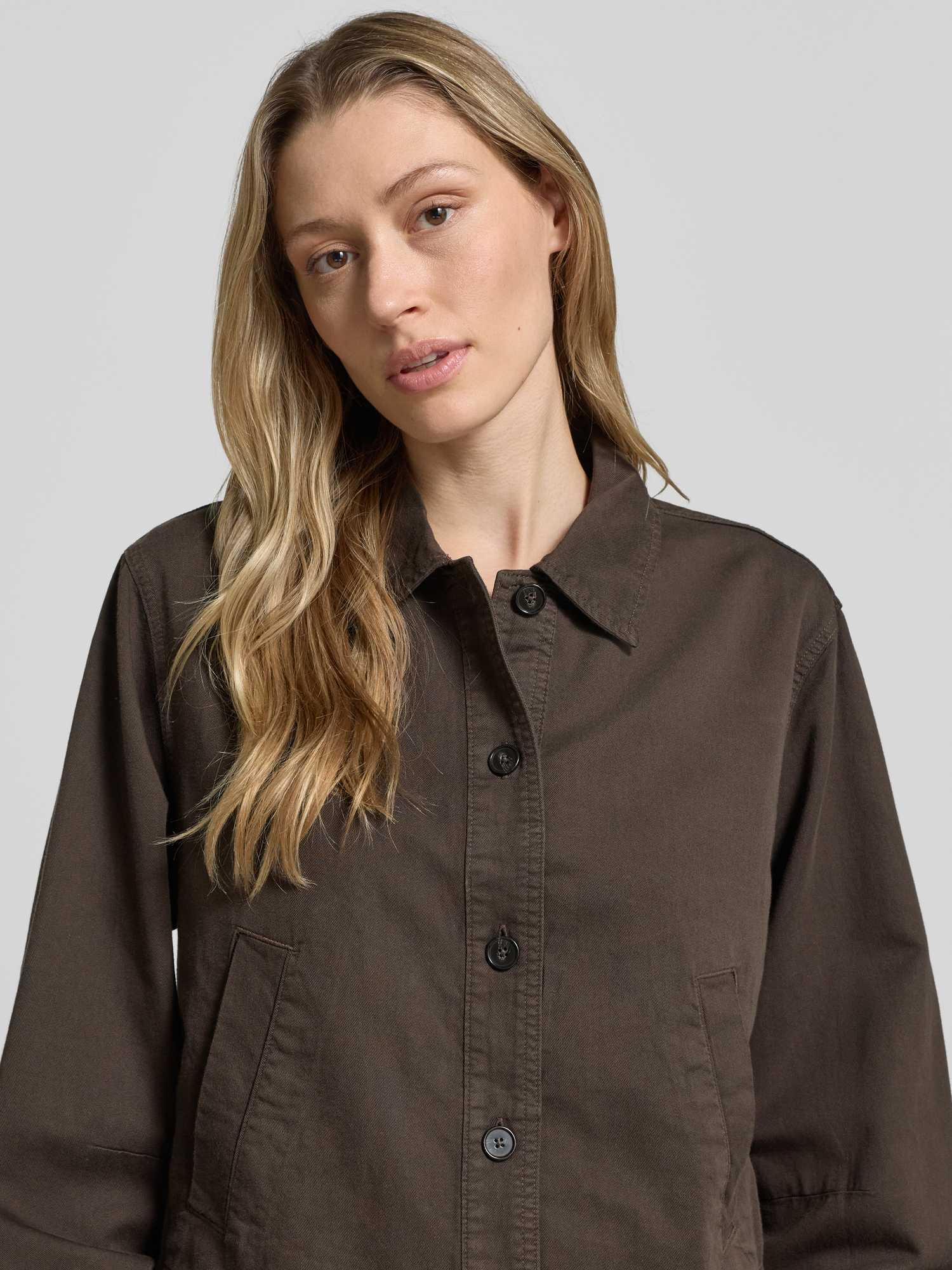 Marc O'polo Casual - Indoor-Jacke A-Shape Burnt Coffee - Gr. - 42 - Bild 3