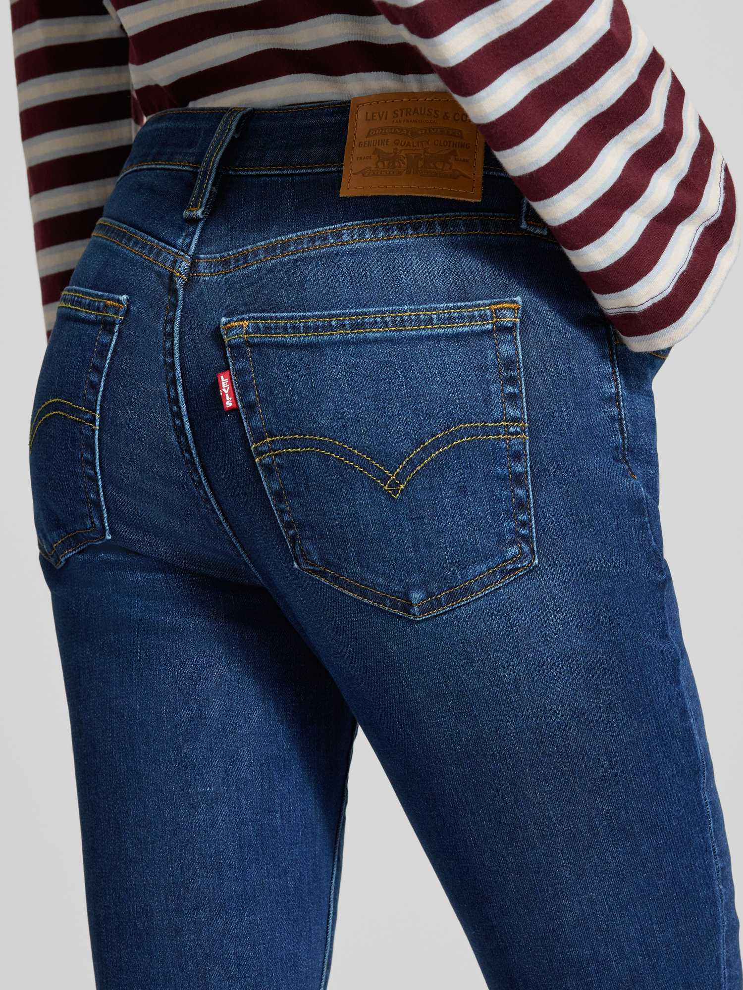 Levi's - 721 High Rise Skinny - Jeans - Damen - Blau - W29 L30 - Bild 3
