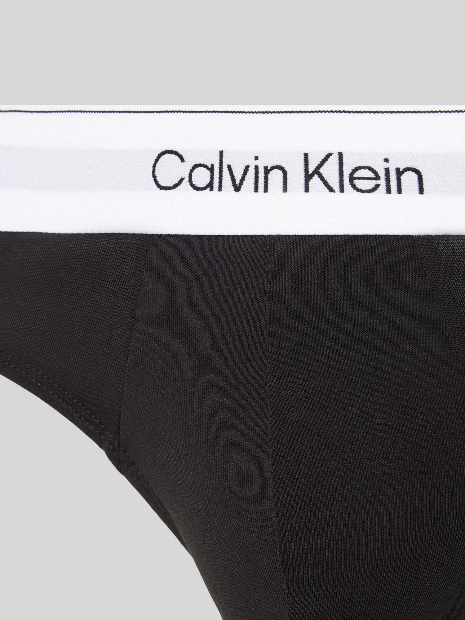 3PACK Herren Slips Calvin Klein schwarz (NB4388-UB1) L - Image 6