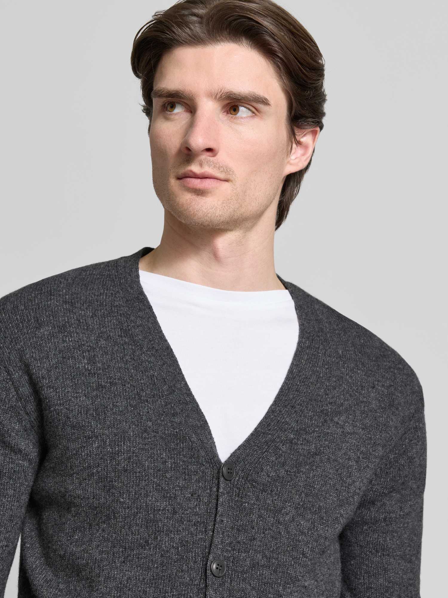 Casual Friday Grau Strickjacke Karl - Bild 7