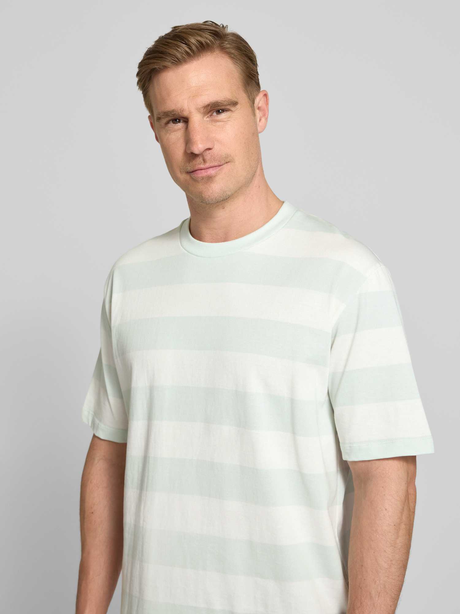 Lindbergh Herren T-Shirt Oversize Blau M - Bild 2
