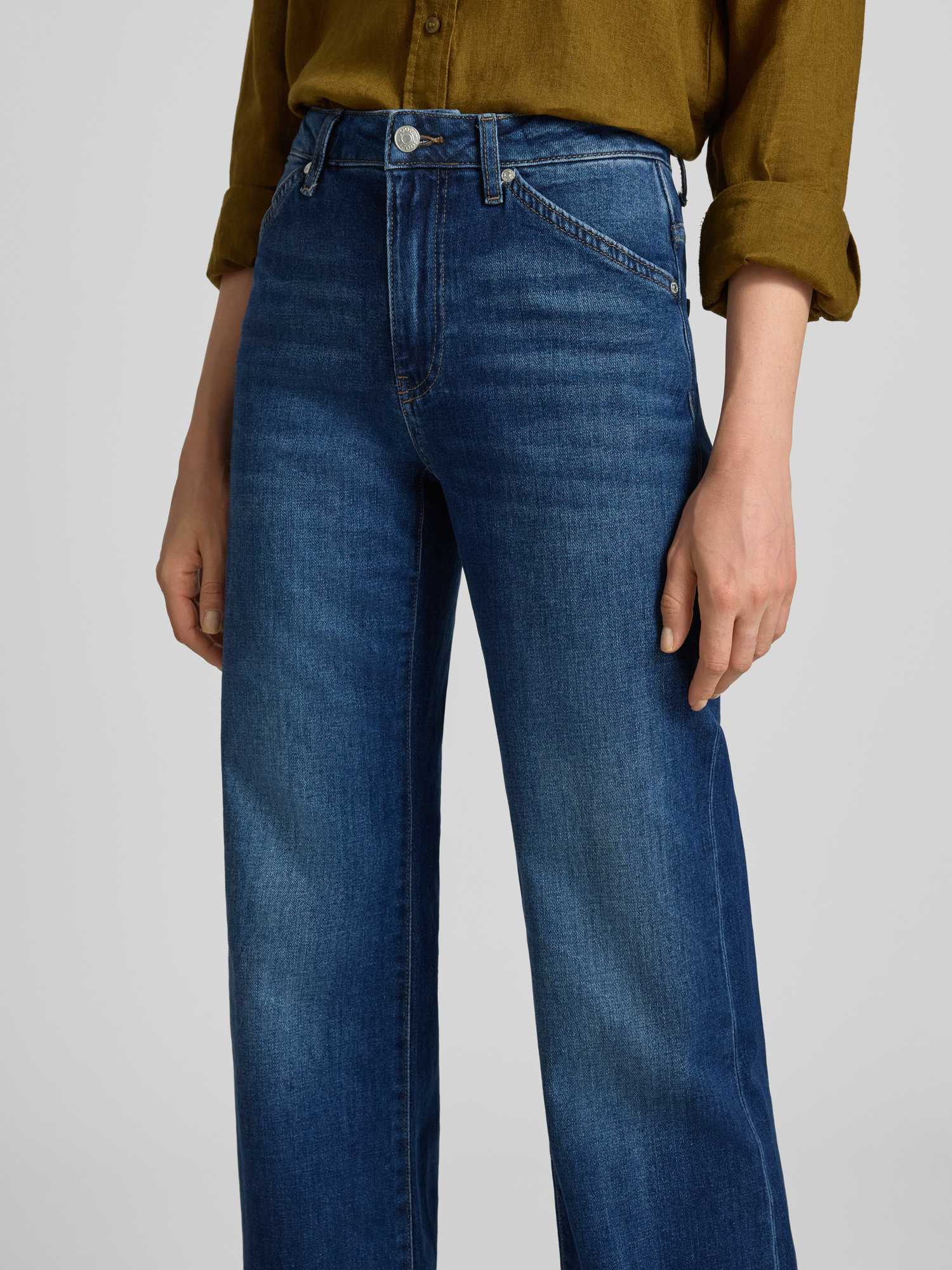 Joop! Damen Dunkelblau Jeans 263Dt32elvira 30104372 Flare Fit - Bild 3