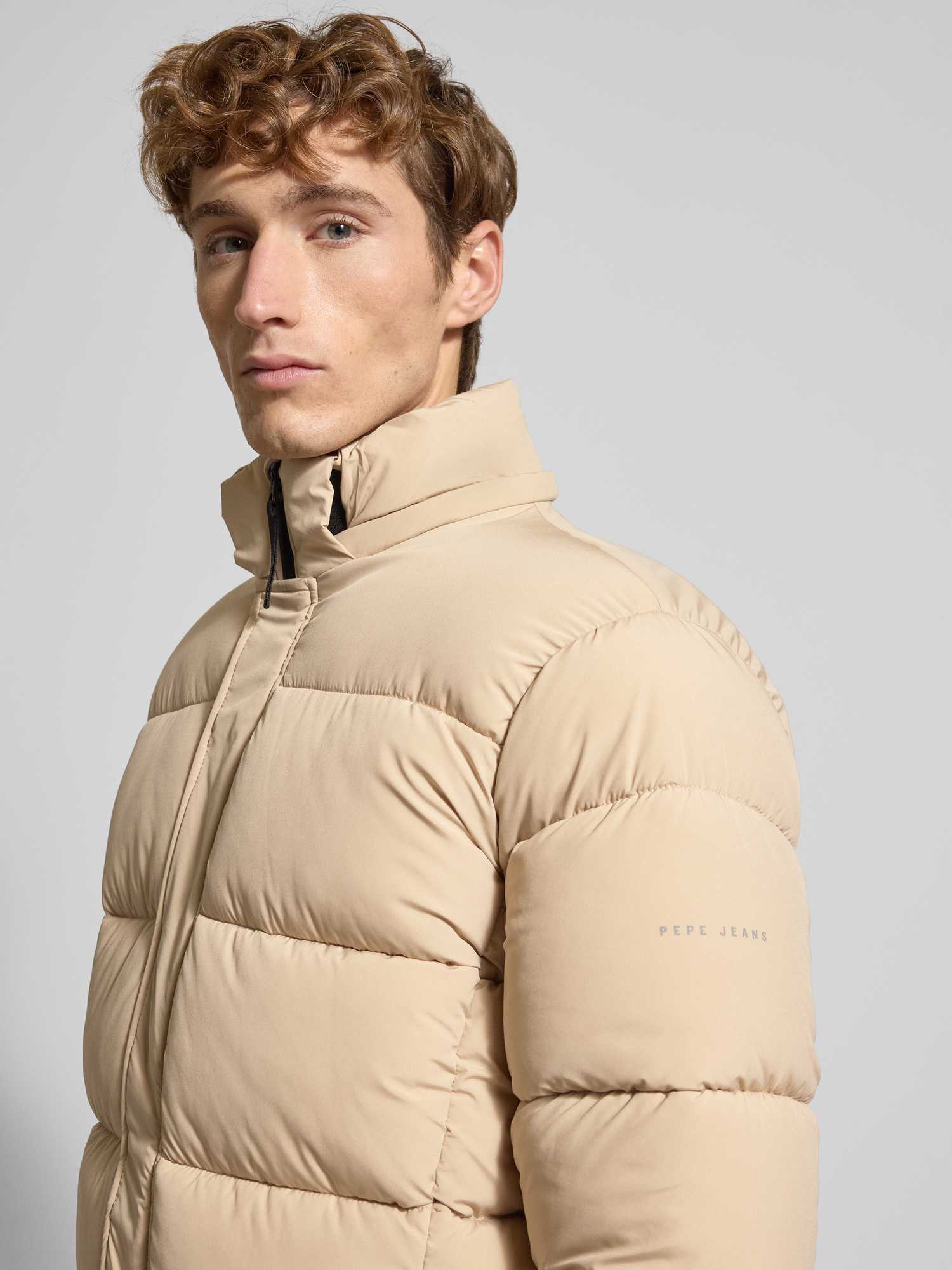 Pepe Jeans - Herren - Steppjacke - S - Beige - Bild 2