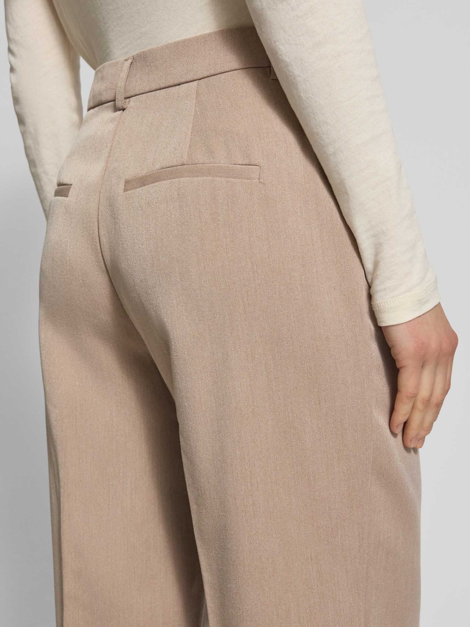Only Damen Weite Hosen Braun Gr. 40 - Bild 4