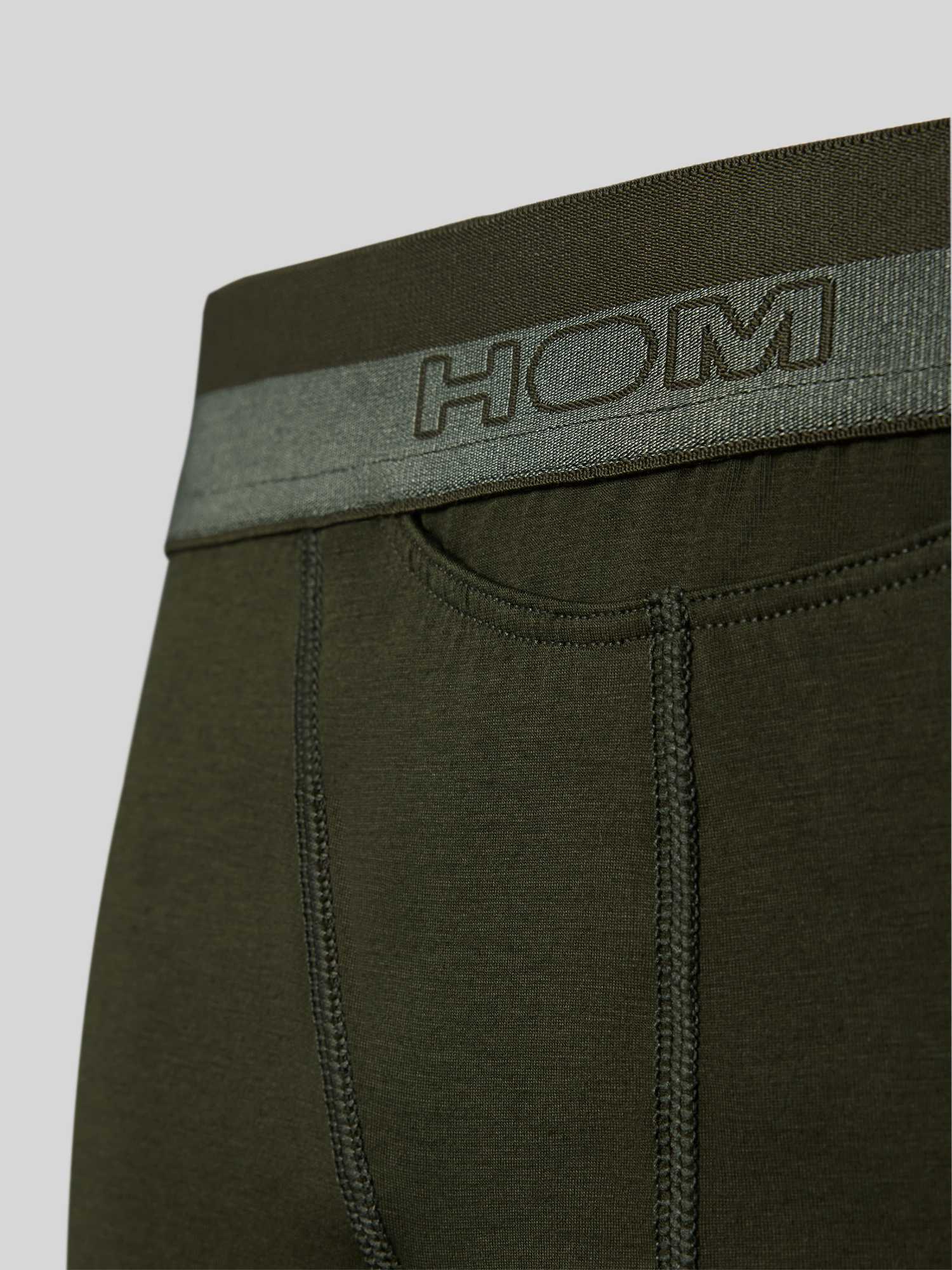 HOM - Herren Unterhosen - Trunks - Khaki - XL - Image 4