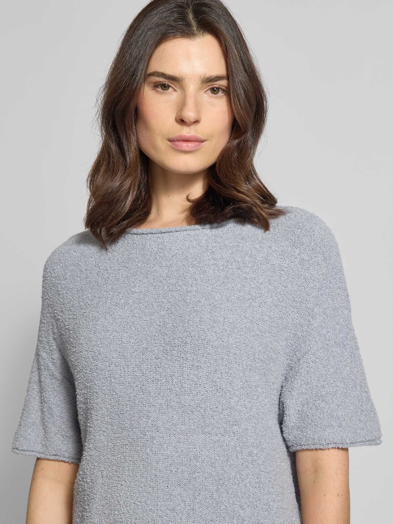 Marc O'polo Knit Pullovers Shortsleeve, Grey Horizon - Bild 3