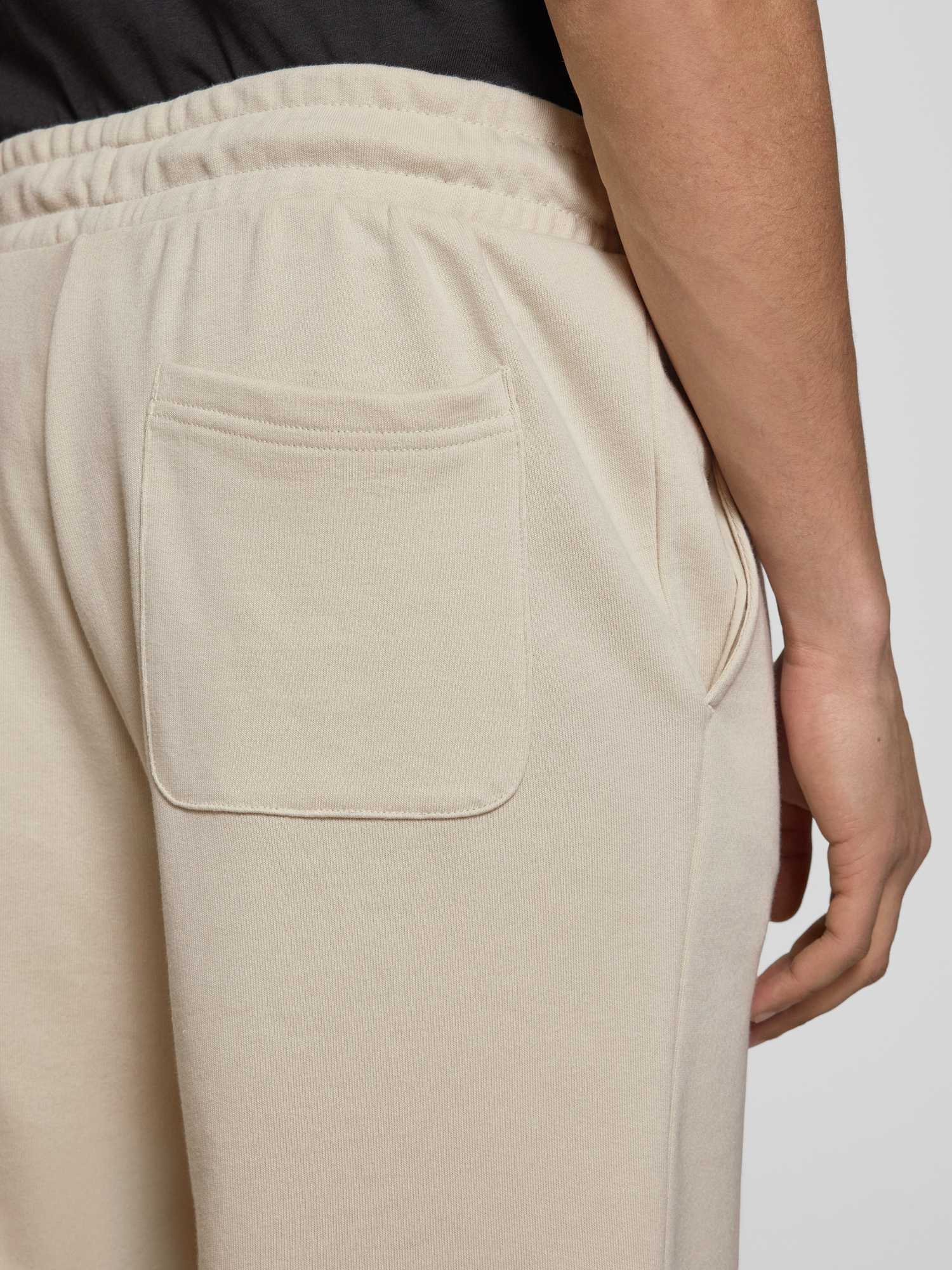 Jack & Jones Herren Neutral – Sweat-Shorts In Beige Mit Logo - Bild 3