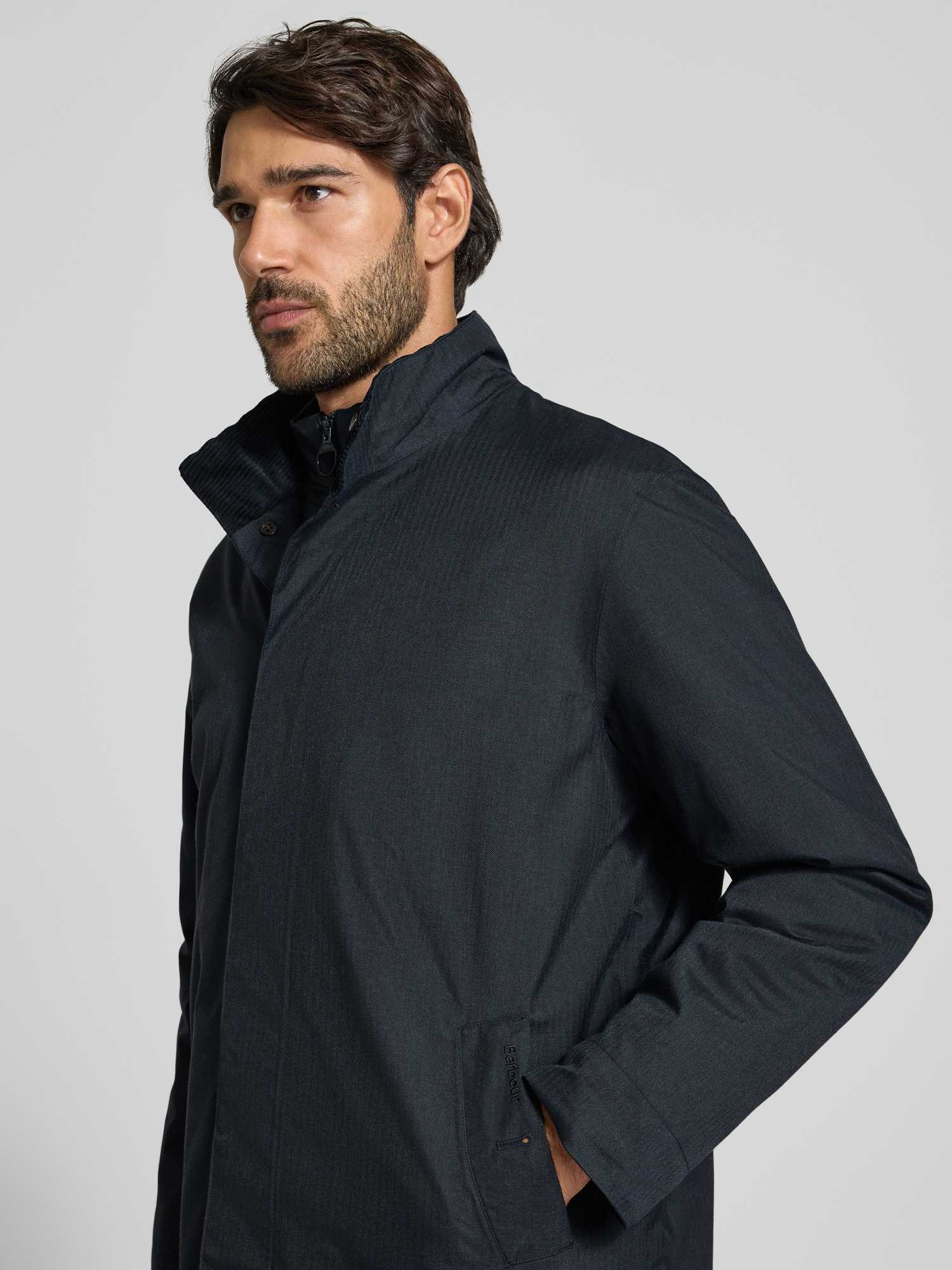 Barbour Herren Blau Jacke Mikrofaser - Bild 3