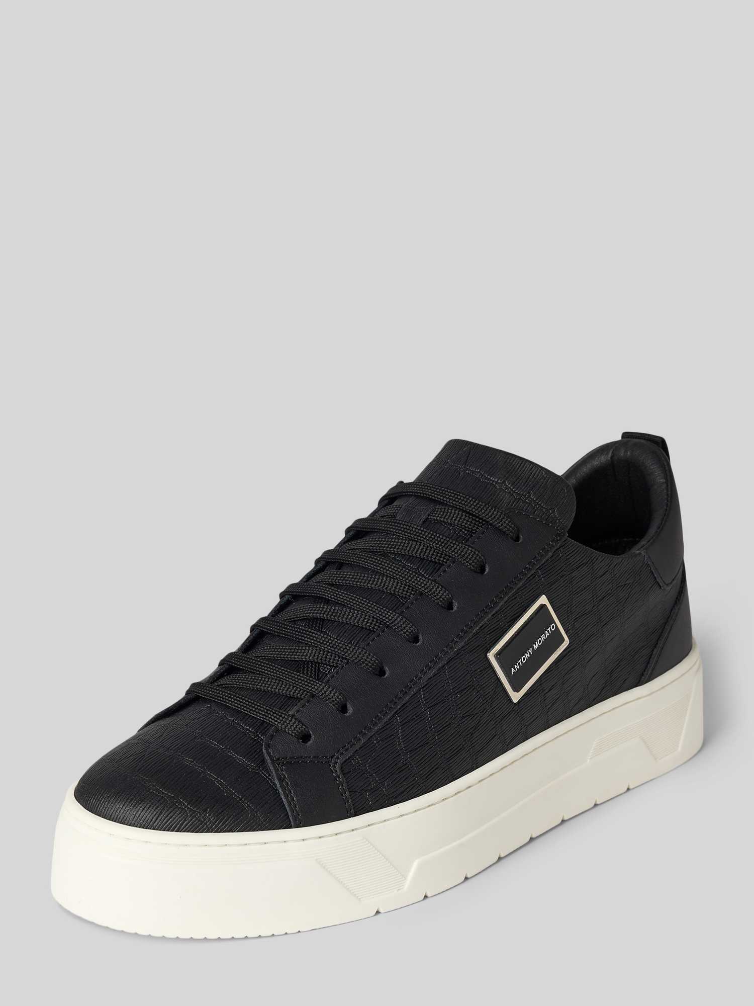 Antony Morato Herren Sneaker Low Schwarz Gr. 43 