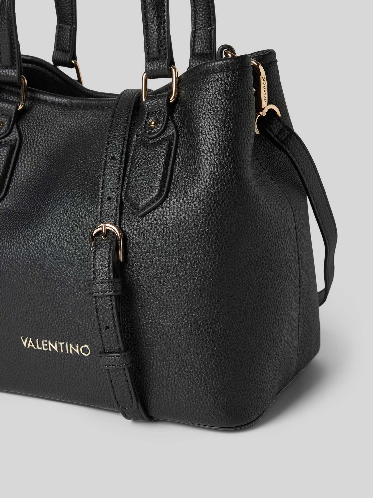 Valentino By Mario Valentino - Schwarze Polyethylen-Handtasche | Sku: Va-33520 - Bags - Damen - Schwarzk - One Size - Bild 7