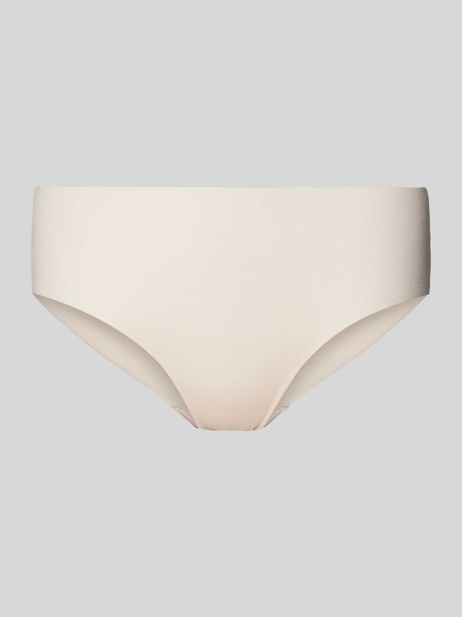 Hanro Dames Slips In Wit/Beige Maat Large