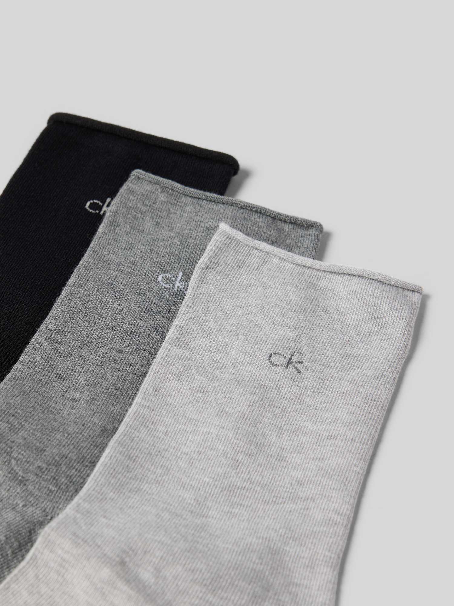 Ck Calvin Klein Damen Calvin Klein Socken Grau Gr. Übergröße 39-42 - Bild 5