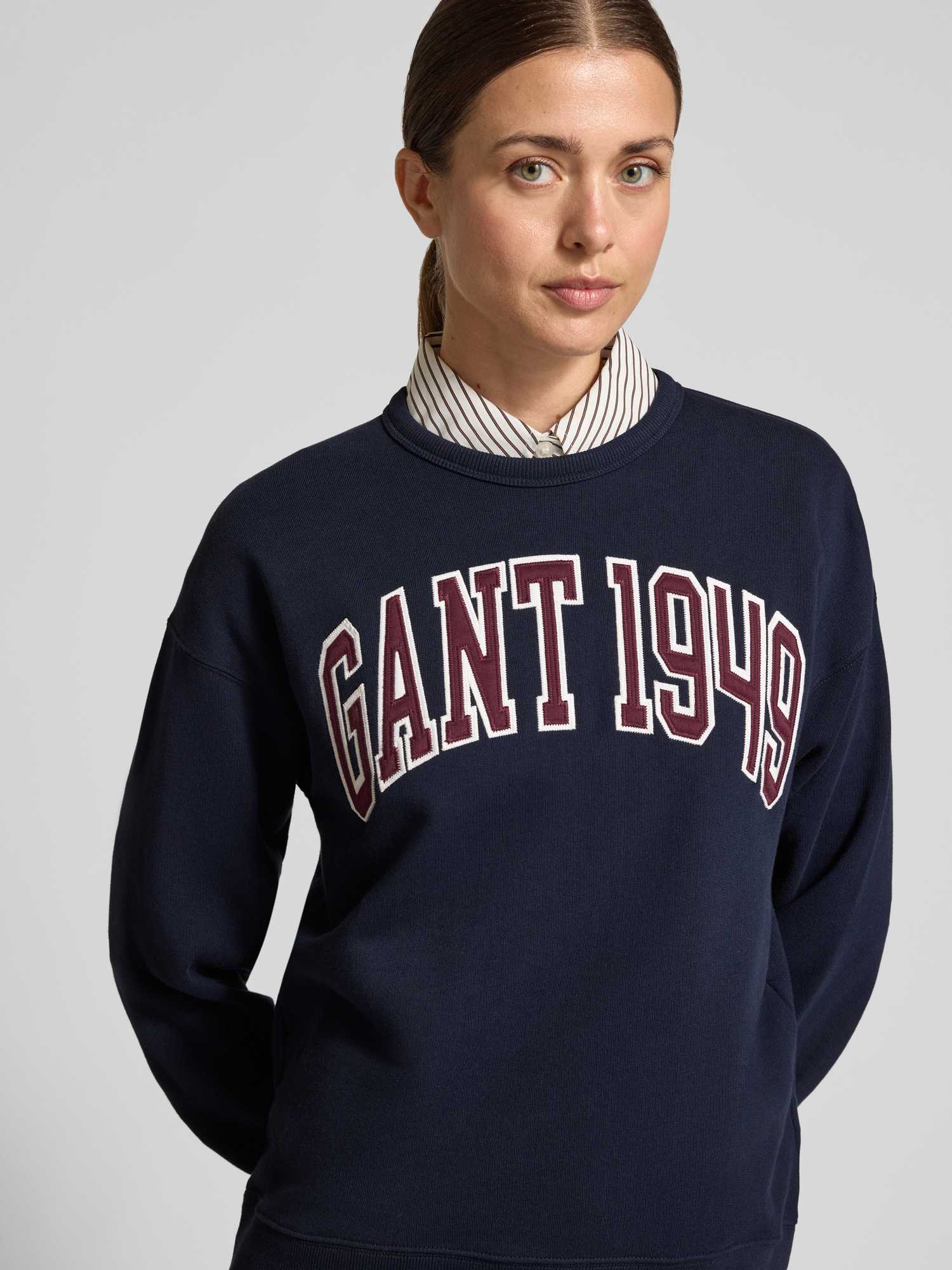 Gant Damen - Graphic Sweatshirt Evening Blue - Gr. - Xl - Bild 2