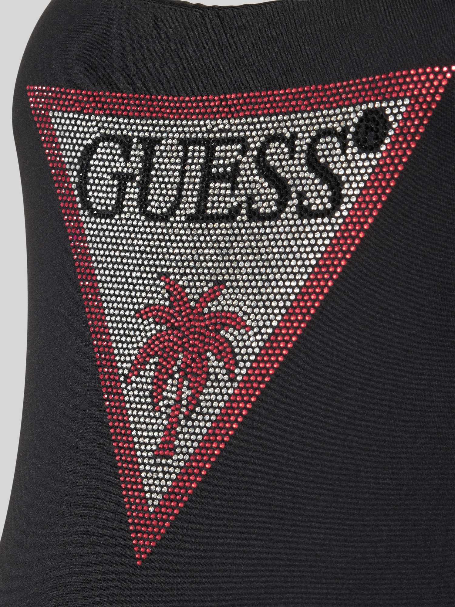 Guess Damen Schwarz Badeanzug E4gj03 Mc040 - Bild 2