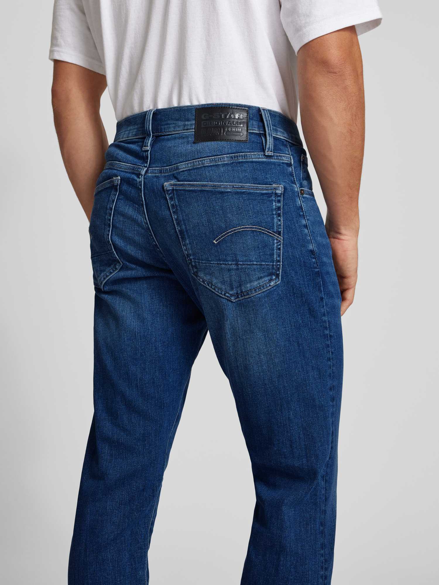 G-Star Herren Blau Röhrenjeans 3301 - Bild 5